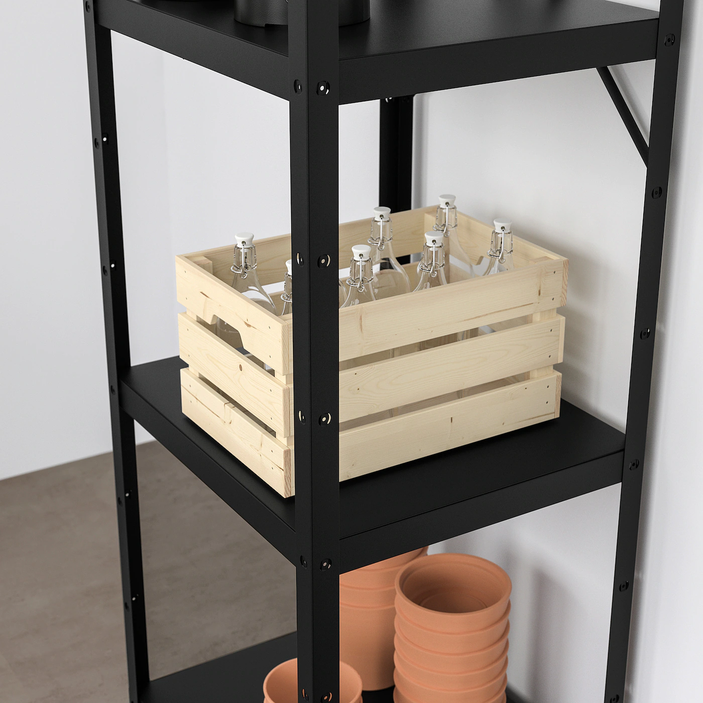 IKEA BROR Shelving Unit 25 5/8x21 5/8x74 3/4 " 5 IKEA BROR Shelving Unit 25 5/8x21 5/8x74 3/4 " - Image 3