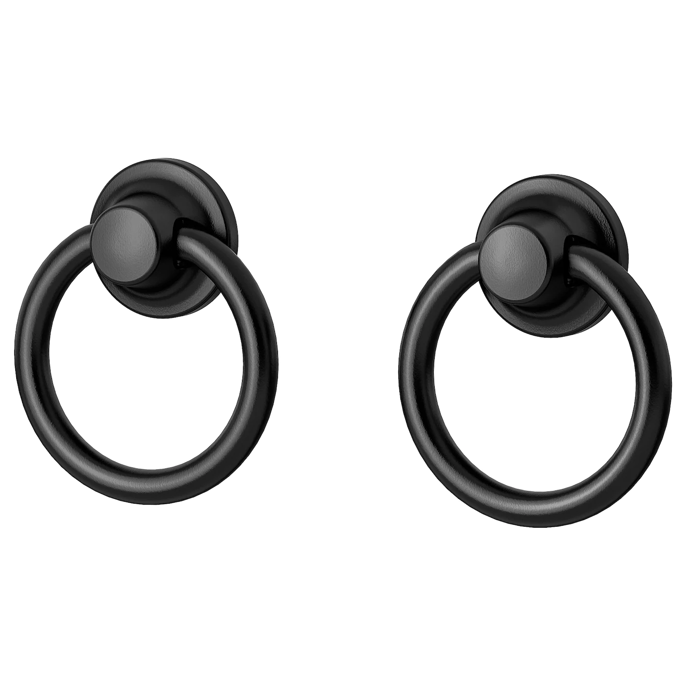 IKEA EDVALLA Drop Pull Black 11/16 "