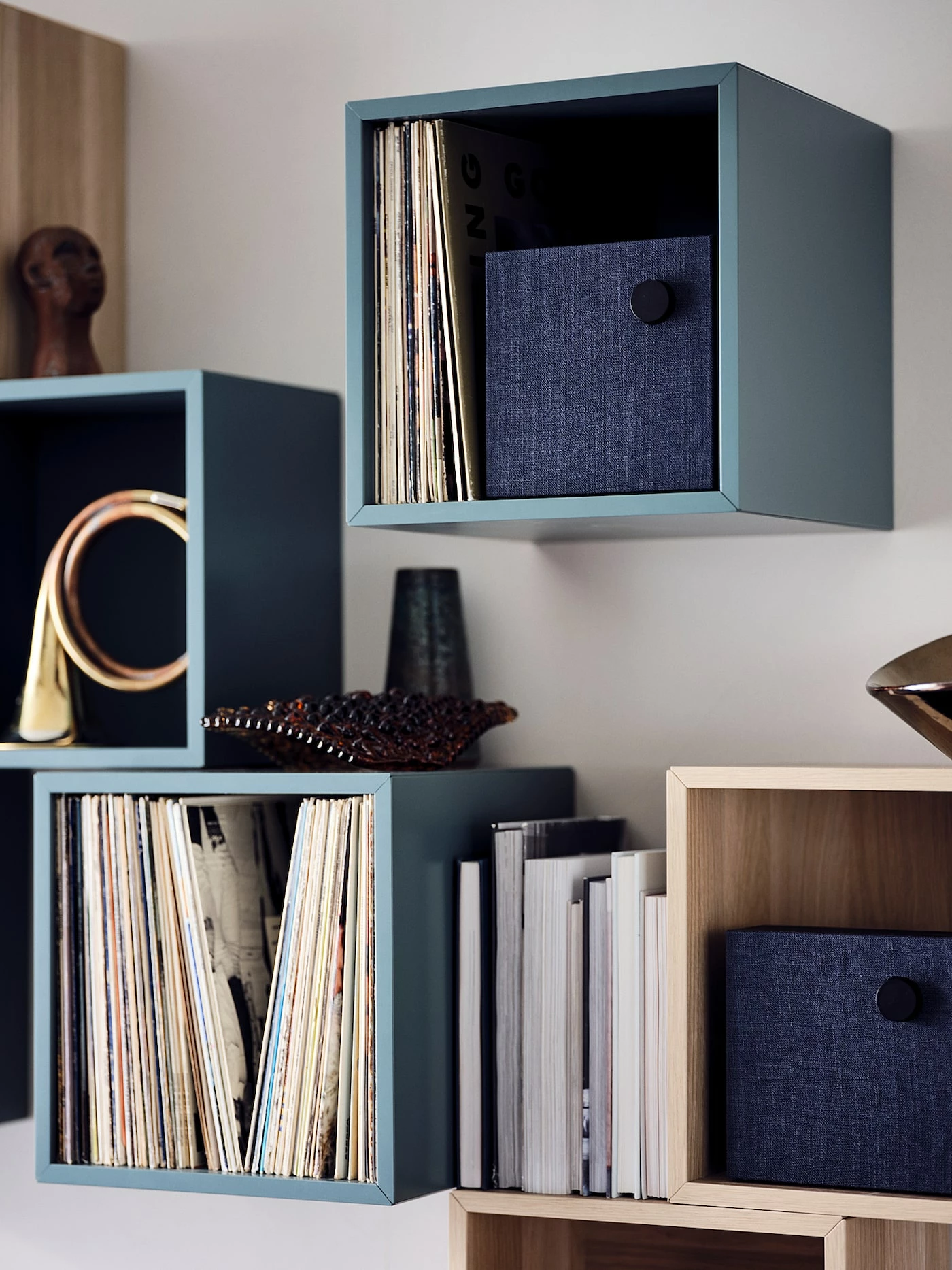 IKEA EKET Cabinet Grayturquoise 13 3/4x9 7/8x13 3/4 " 6 IKEA EKET Cabinet Grayturquoise 13 3/4x9 7/8x13 3/4 " - Image 4