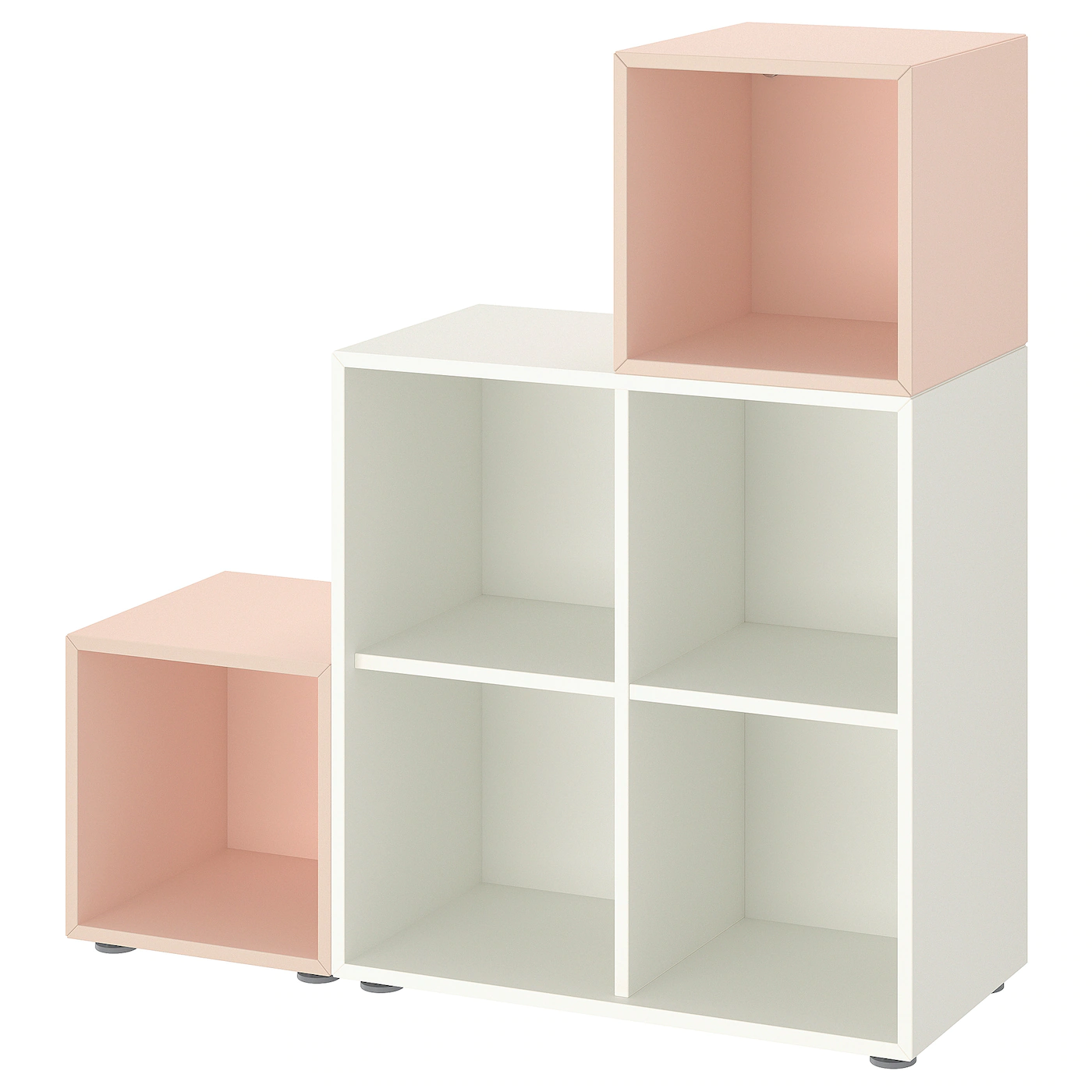 IKEA EKET Storage Combination With Feet White/pale Pink 41 3/8x13 3/4x42 1/8 "
