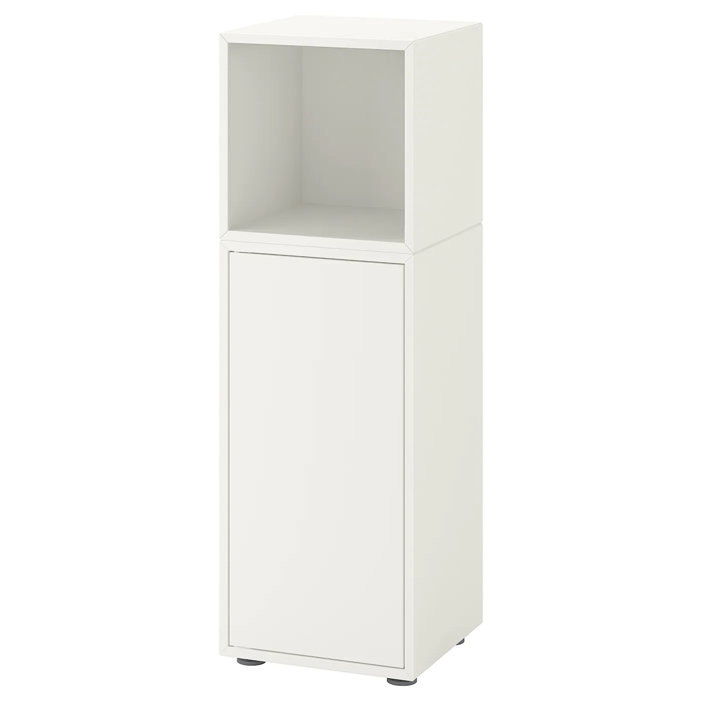 IKEA EKET Storage Combination With Feet White 13 3/4x13 3/4x42 1/8 "