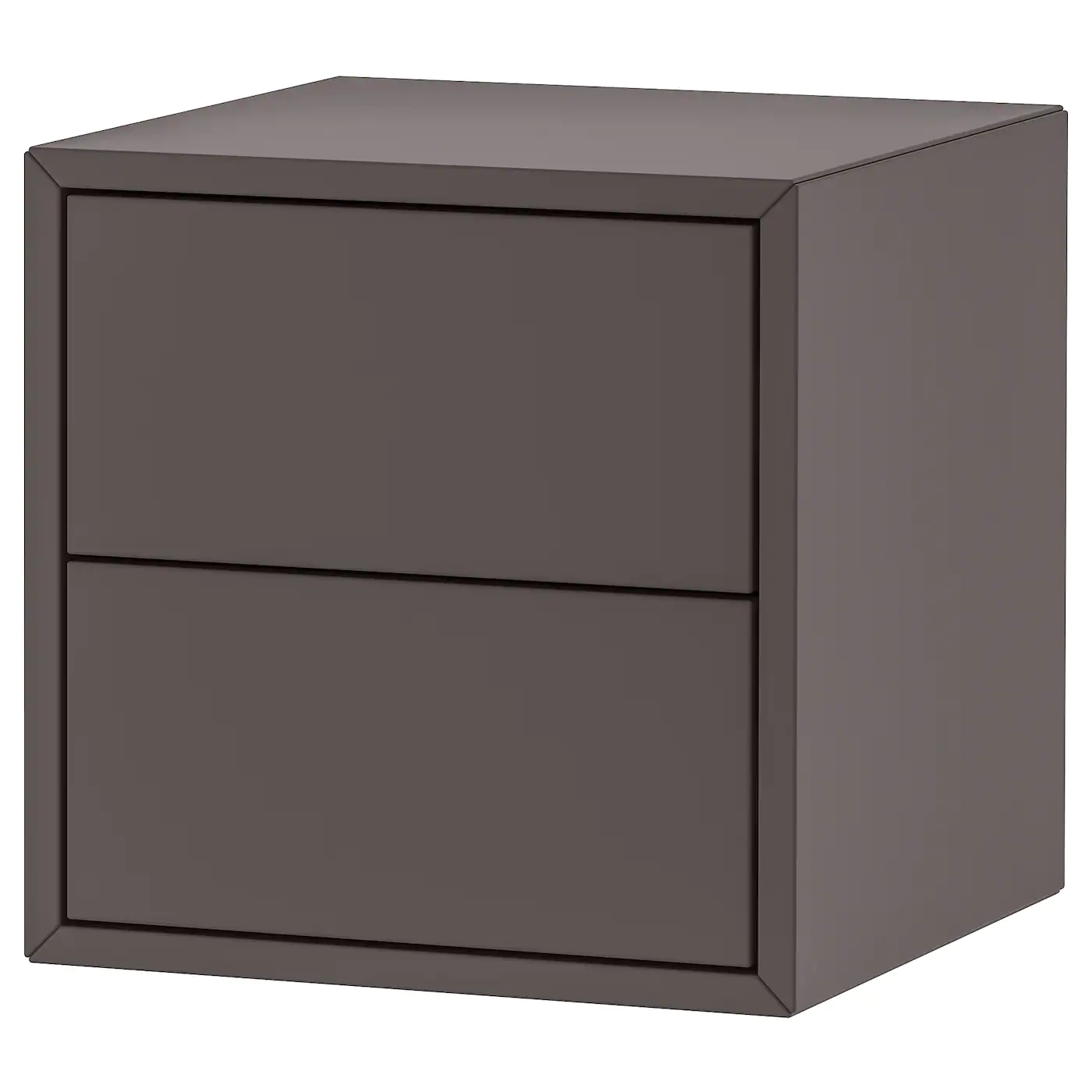 IKEA EKET Wall Cabinet With 2 Drawers Dark Gray 13 3/4x13 3/4x13 3/4 "