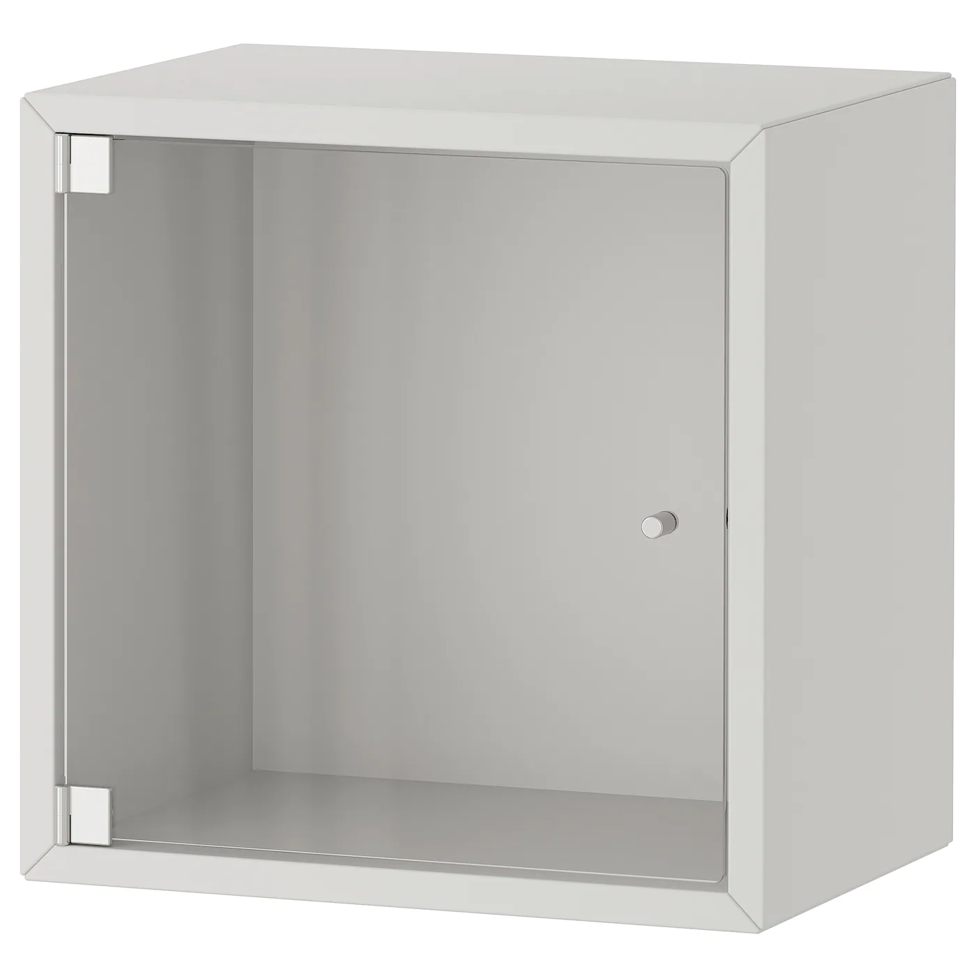 IKEA EKET Wall Cabinet With Glass Door Light Gray 13 3/4x9 7/8x13 3/4 "
