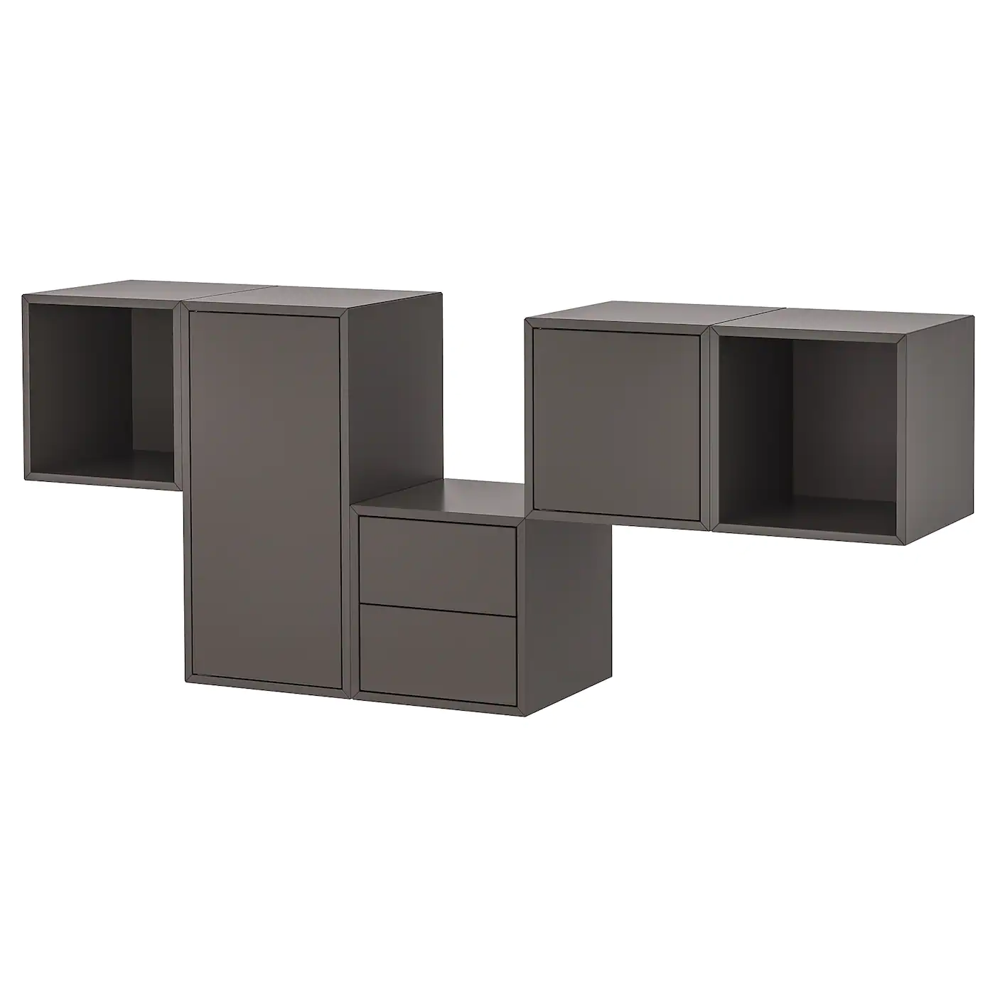 IKEA EKET Wallmounted Cabinet Combination Dark Gray 68 7/8x13 3/4x27 1/2 "
