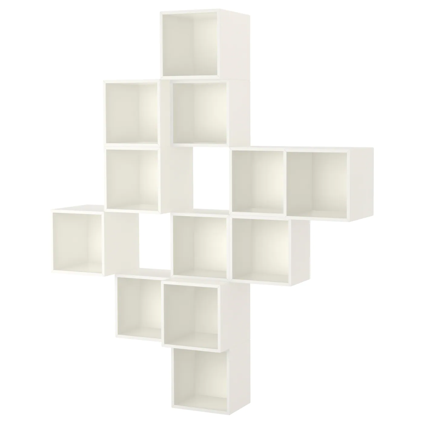 IKEA EKET Wallmounted Cabinet Combination White 68 7/8x13 3/4x82 5/8 "
