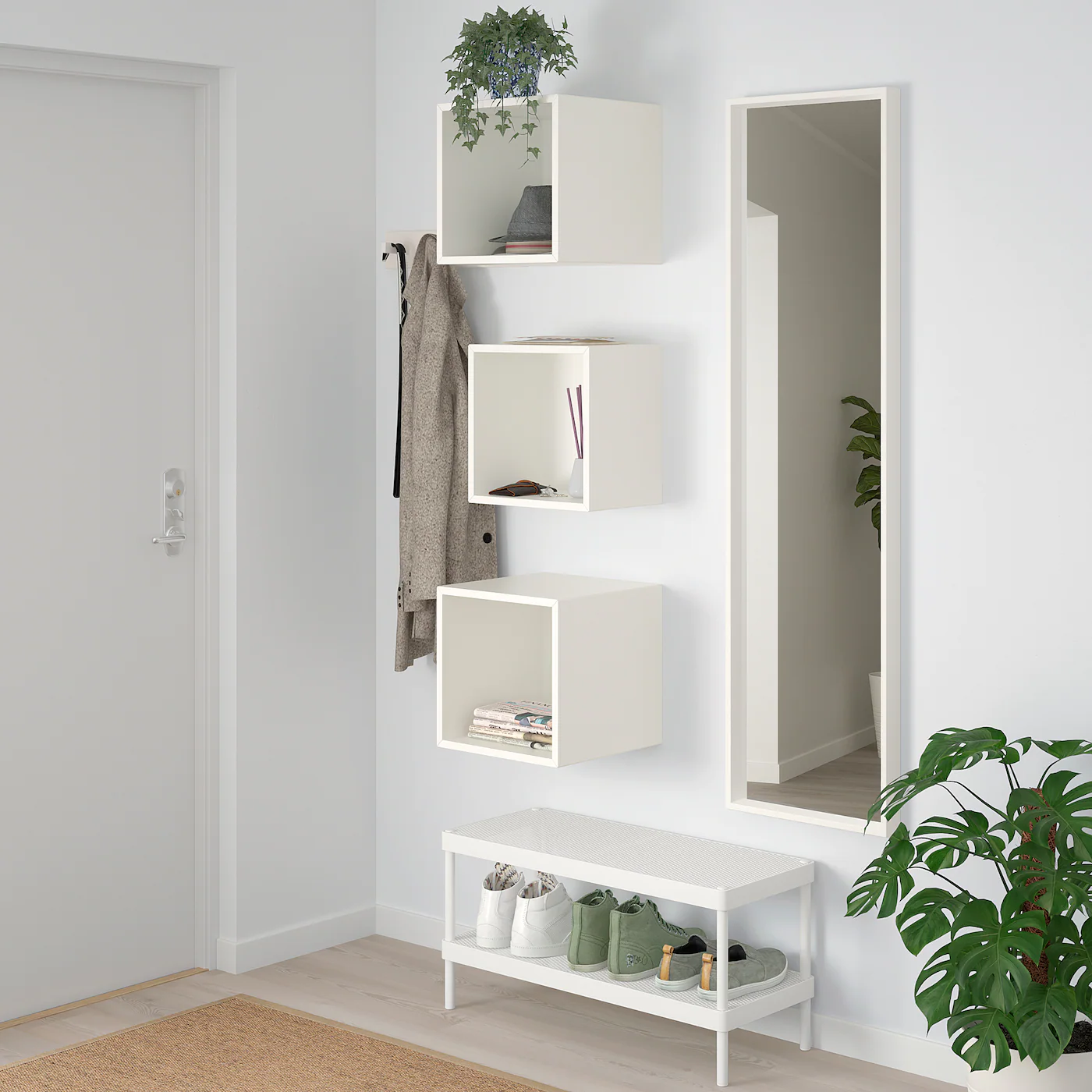 IKEA EKET Wallmounted Cabinet Combination White 41 3/8x13 3/4x27 1/2 " 5 IKEA EKET Wallmounted Cabinet Combination White 41 3/8x13 3/4x27 1/2 " - Image 3