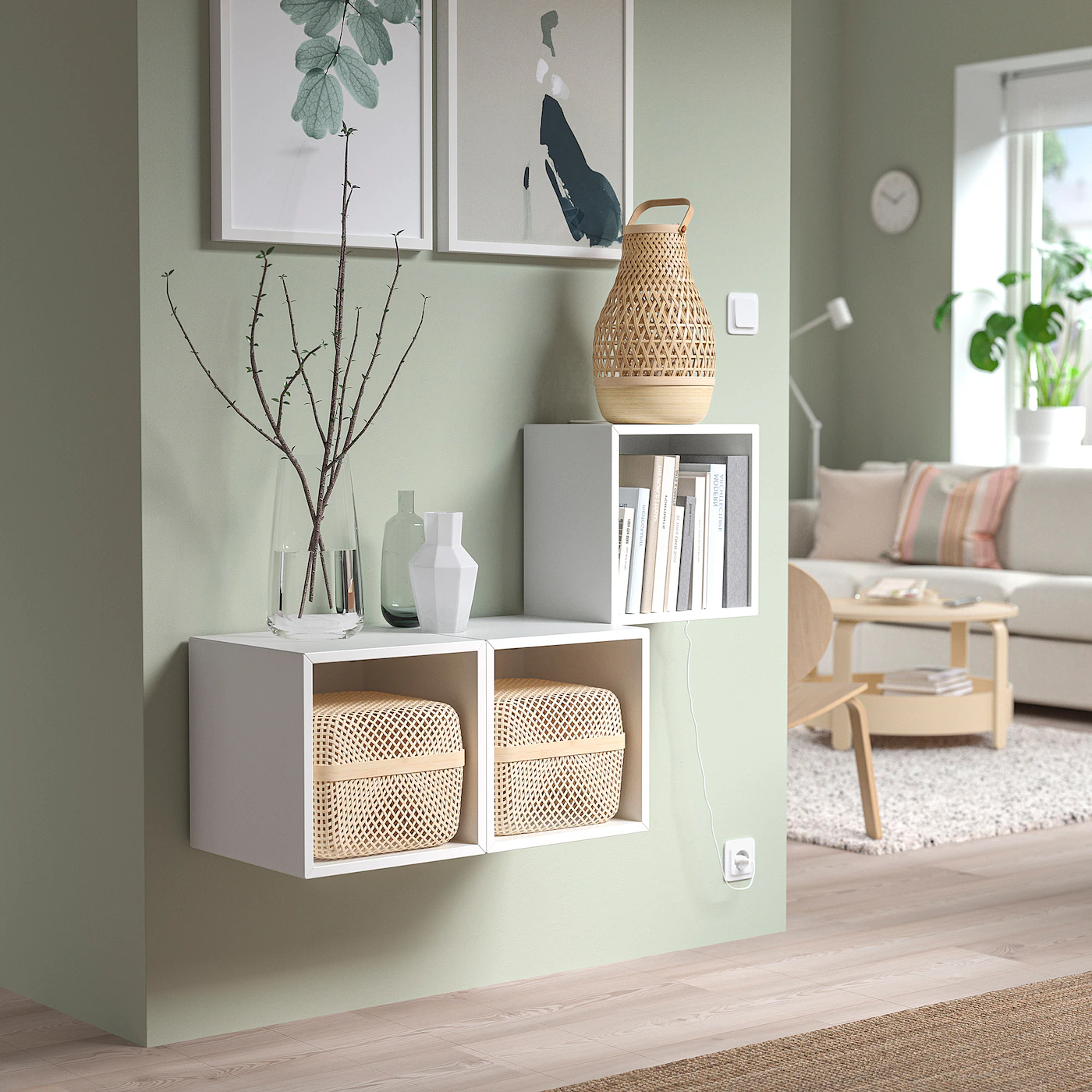 IKEA EKET Wallmounted Cabinet Combination White 41 3/8x13 3/4x27 1/2 " 13 IKEA EKET Wallmounted Cabinet Combination White 41 3/8x13 3/4x27 1/2 " - Image 11