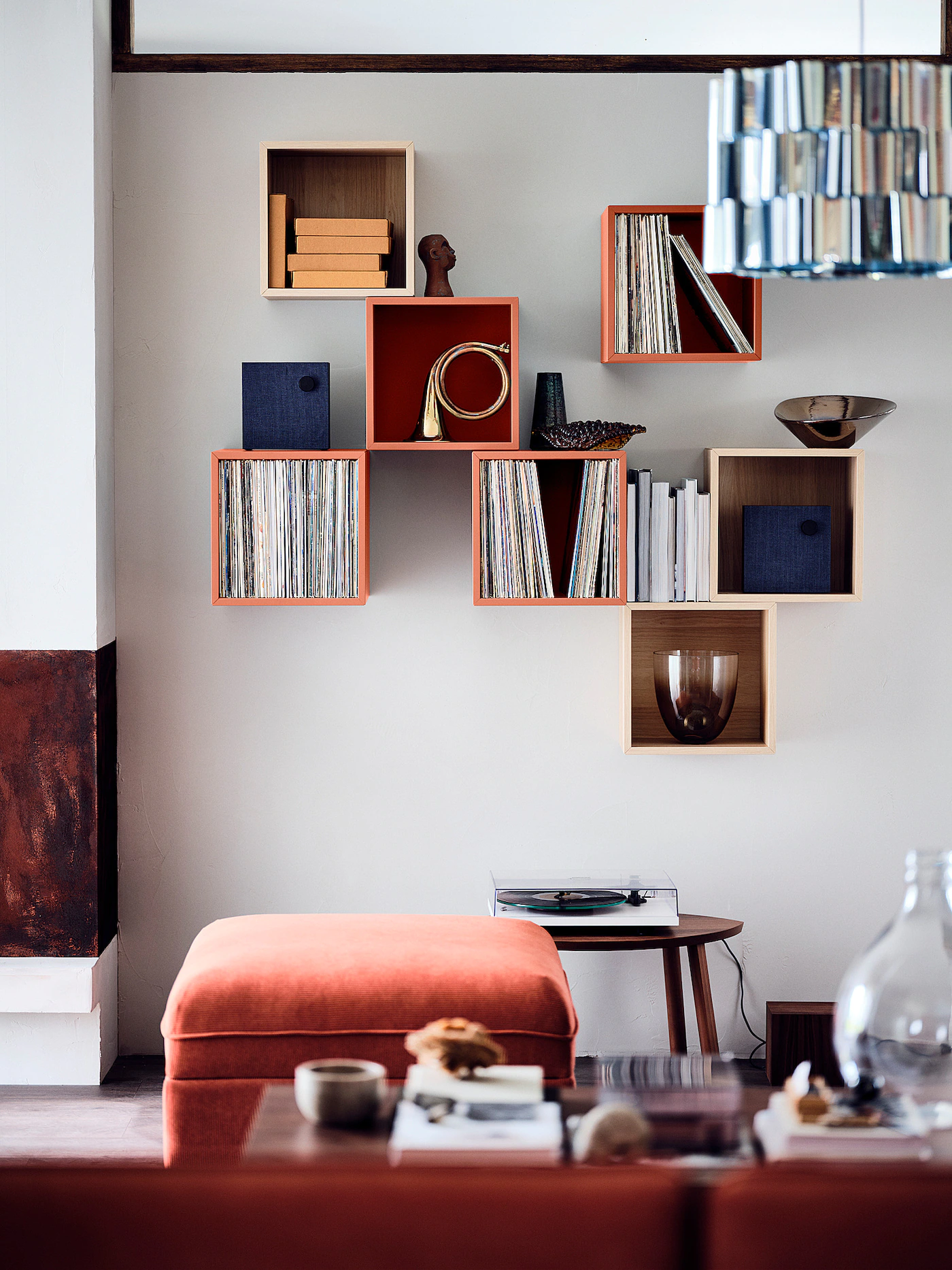 IKEA EKET Wallmounted Shelving Unit Redbrown 13 3/4x13 3/4x13 3/4 " 5 IKEA EKET Wallmounted Shelving Unit Redbrown 13 3/4x13 3/4x13 3/4 " - Image 3