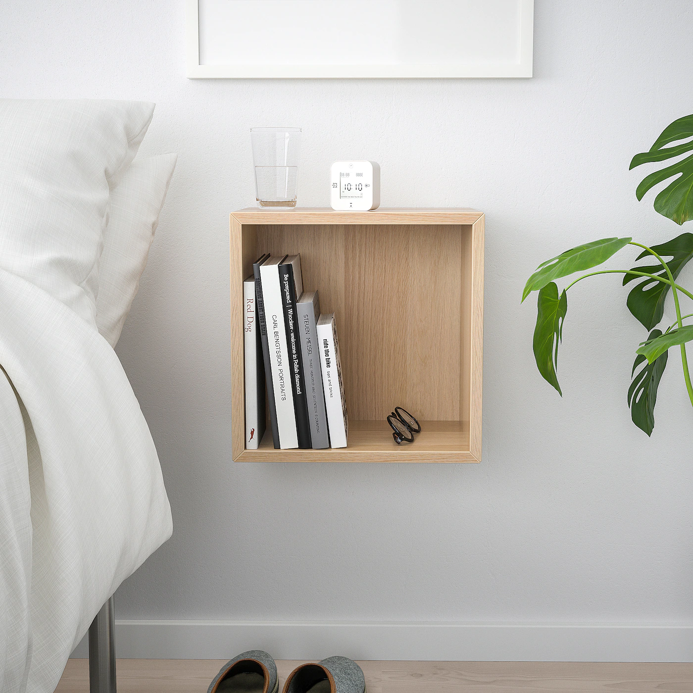 IKEA EKET Wallmounted Shelving Unit White Stained Oak Effect 13 3/4x9 7/8x13 3/4 " 5 IKEA EKET Wallmounted Shelving Unit White Stained Oak Effect 13 3/4x9 7/8x13 3/4 " - Image 3