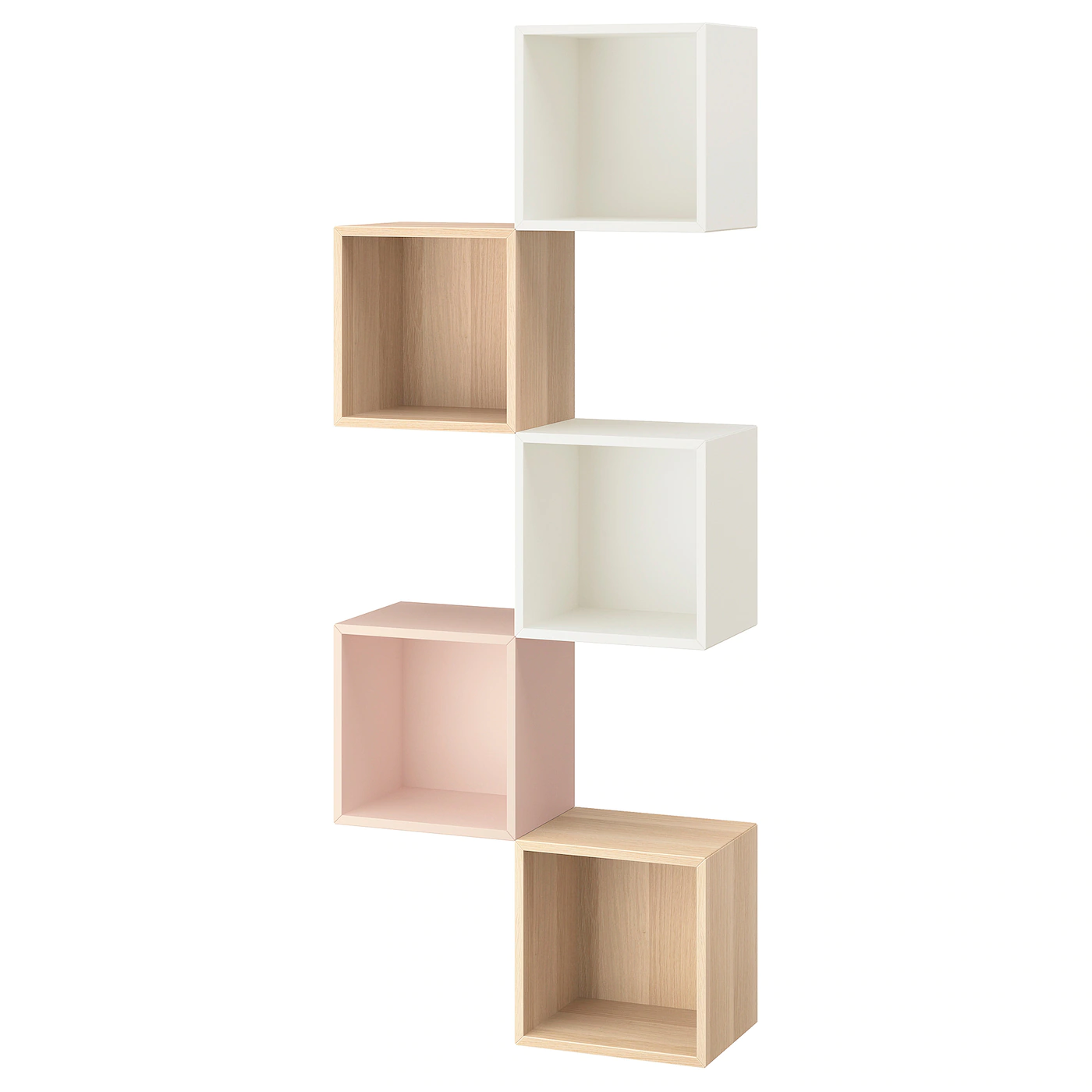 IKEA EKET Wallmounted Storage Combination Multicolor/pale Pink