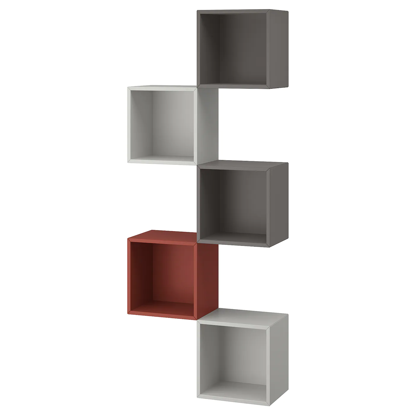 IKEA EKET Wallmounted Storage Combination Multicolor/redbrown 1 IKEA EKET Wallmounted Storage Combination Multicolor/redbrown -Ikea Storage solution systems Sales eket wall mounted storage combination multicolor red brown 1028626 pe835422 s5 1