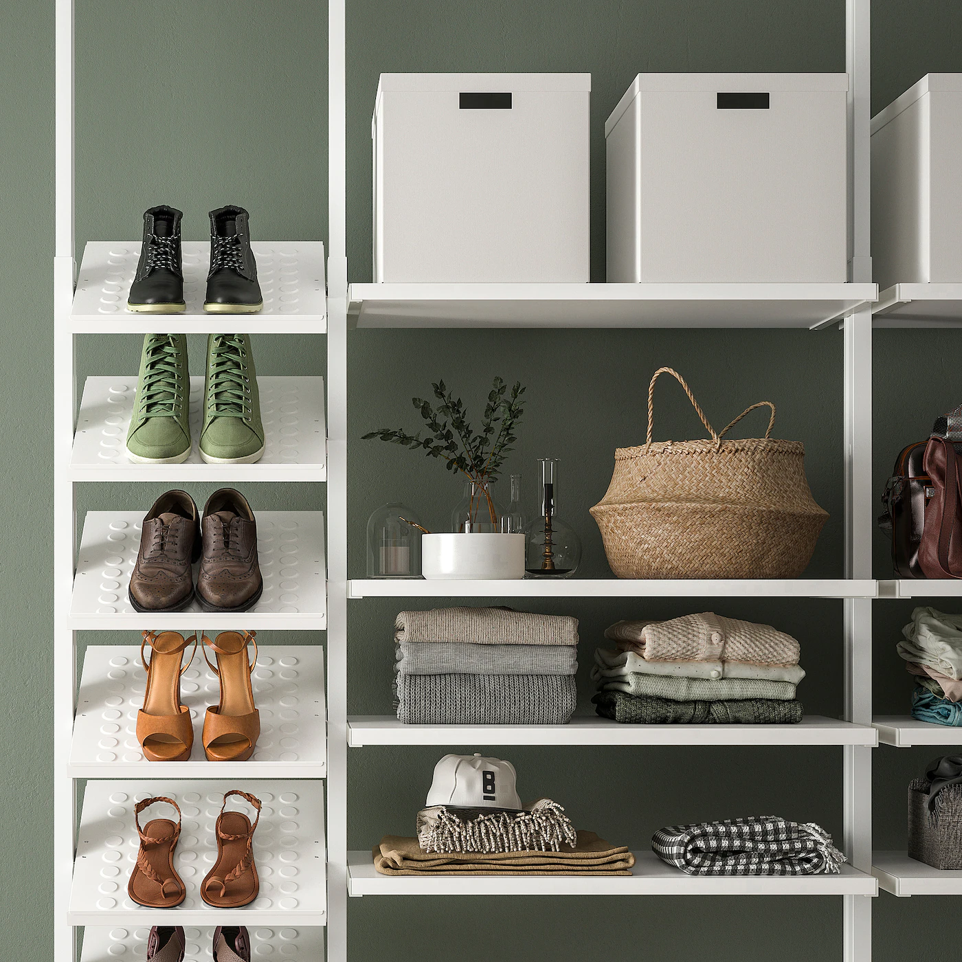 IKEA ELVARLI Open Storage Combination White/bamboo 103 1/8x14 1/8x87 1/4137 3/4 " 8 IKEA ELVARLI Open Storage Combination White/bamboo 103 1/8x14 1/8x87 1/4137 3/4 " - Image 6