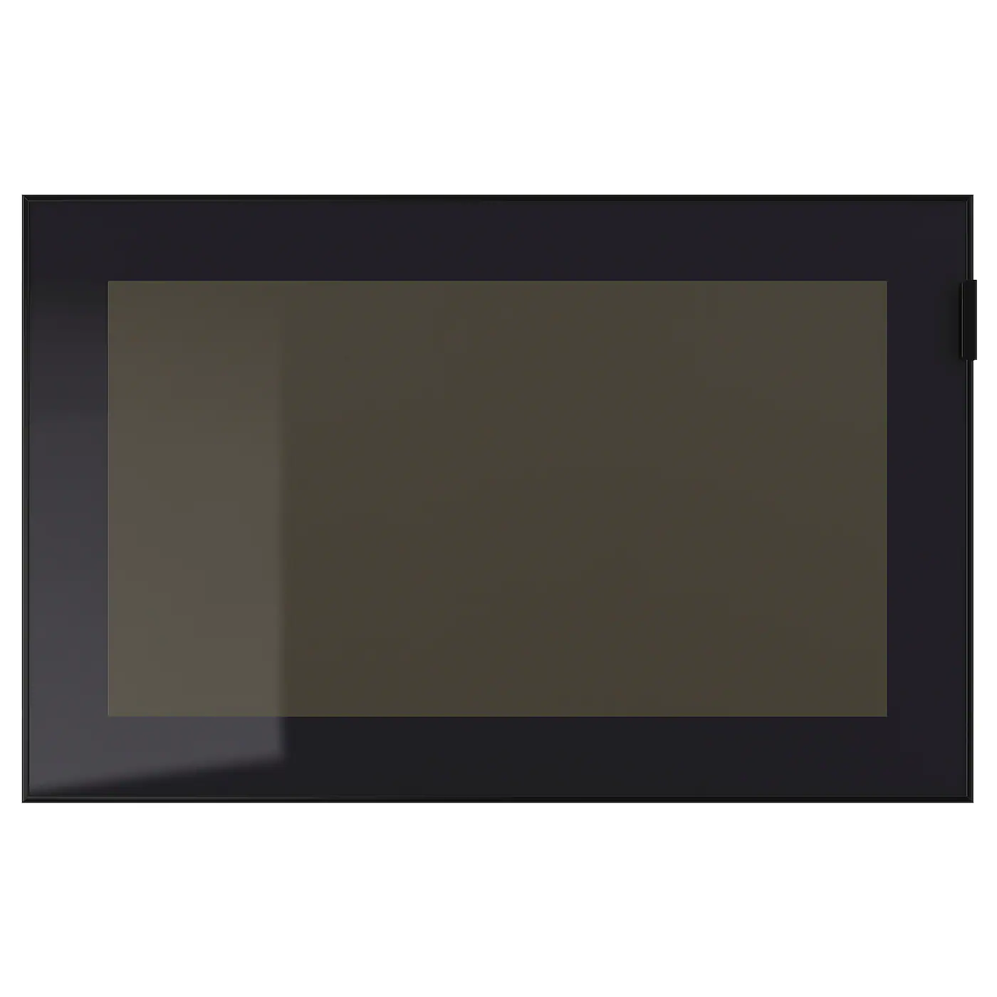 IKEA GLASSVIK Glass Door Black/clear Glass 23 5/8x15 " 6 IKEA GLASSVIK Glass Door Black/clear Glass 23 5/8x15 " - Image 4