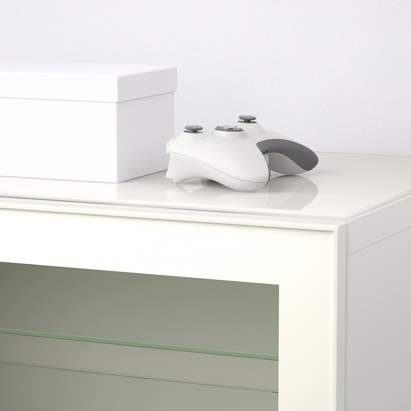 IKEA GLASSVIK Glass Door White/clear Glass 23 5/8x15 " 5 IKEA GLASSVIK Glass Door White/clear Glass 23 5/8x15 " - Image 3