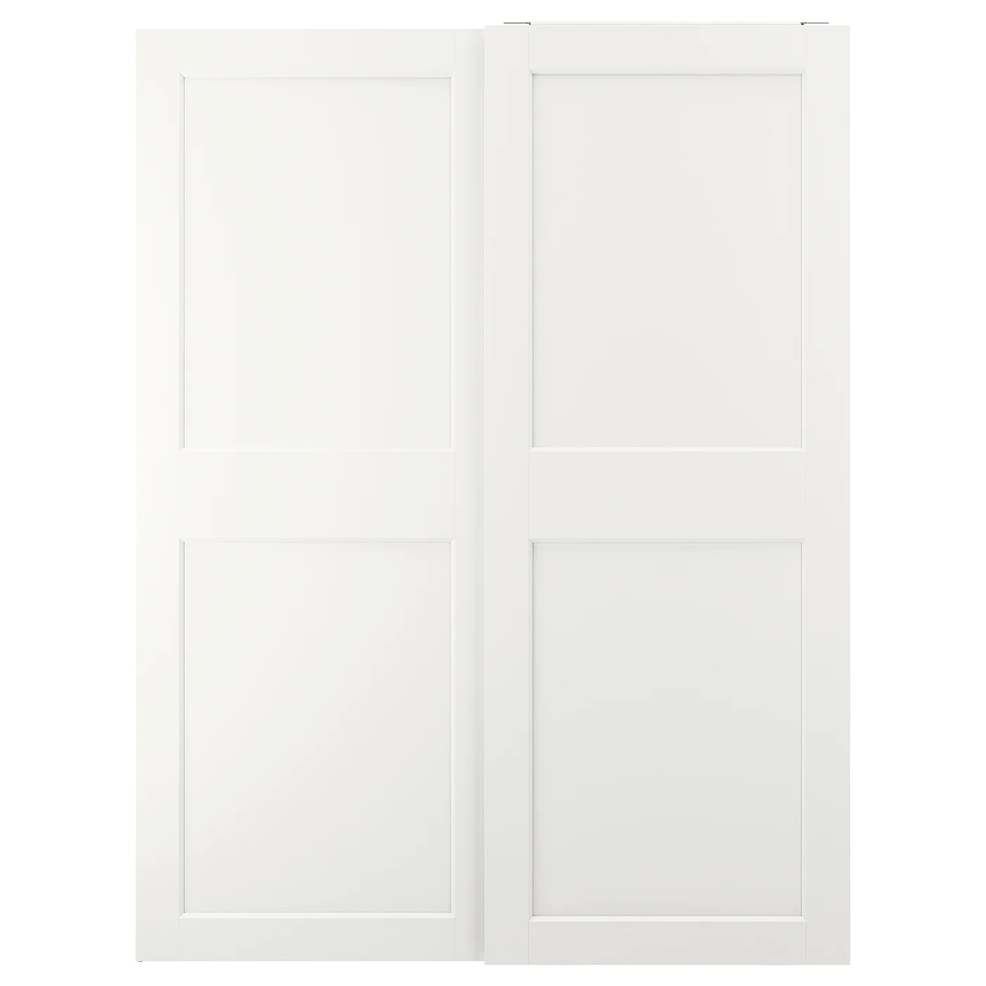 IKEA GRIMO Pair Of Sliding Doors White 59x79 1/8 " -Ikea Storage solution systems Sales grimo pair of sliding doors white 0955128 pe803658 s5