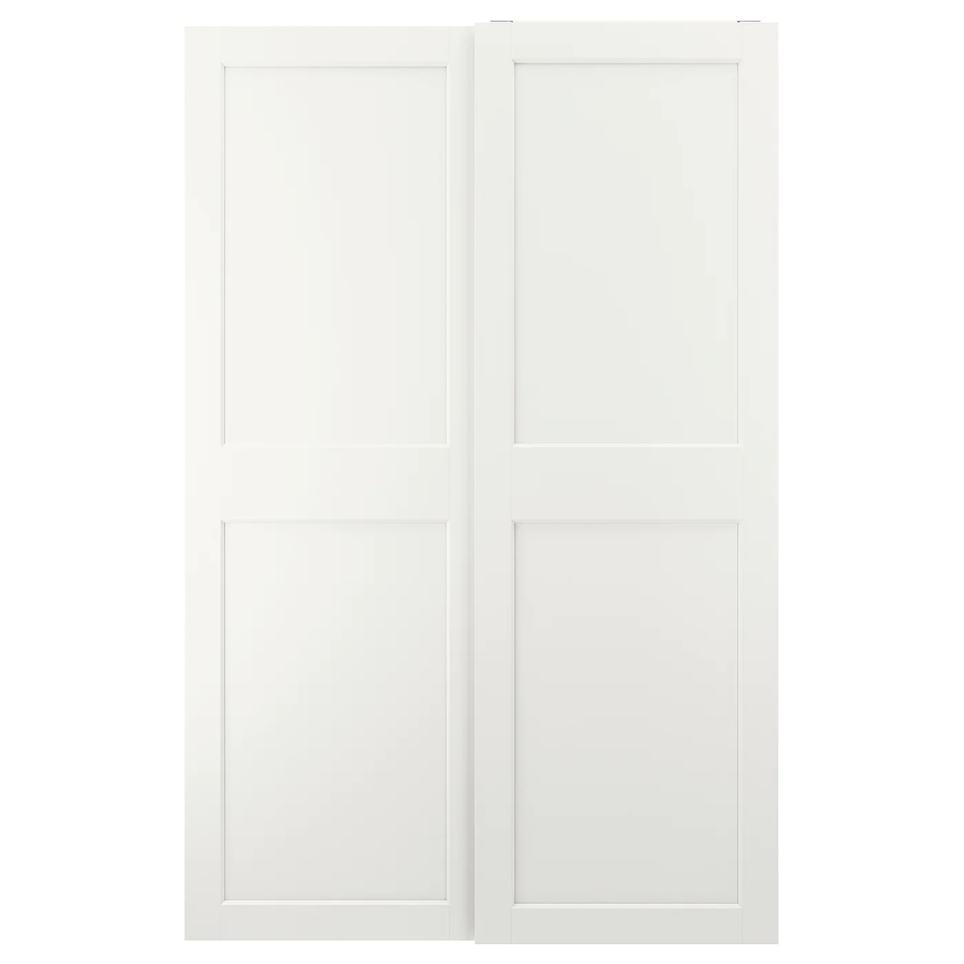 IKEA GRIMO Pair Of Sliding Doors White 59x92 7/8 "