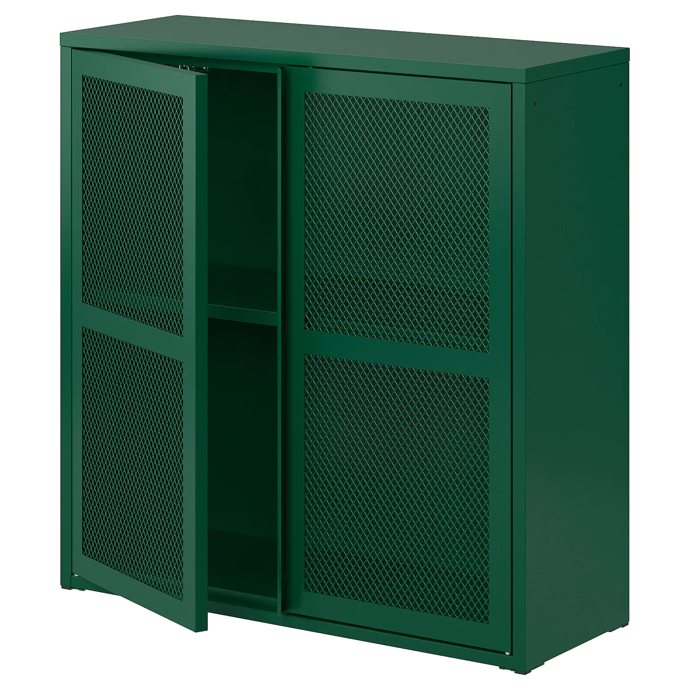 IKEA IVAR Cabinet With Doors Gray Mesh 31 1/2x32 5/8 " 9 IKEA IVAR Cabinet With Doors Gray Mesh 31 1/2x32 5/8 " - Image 7