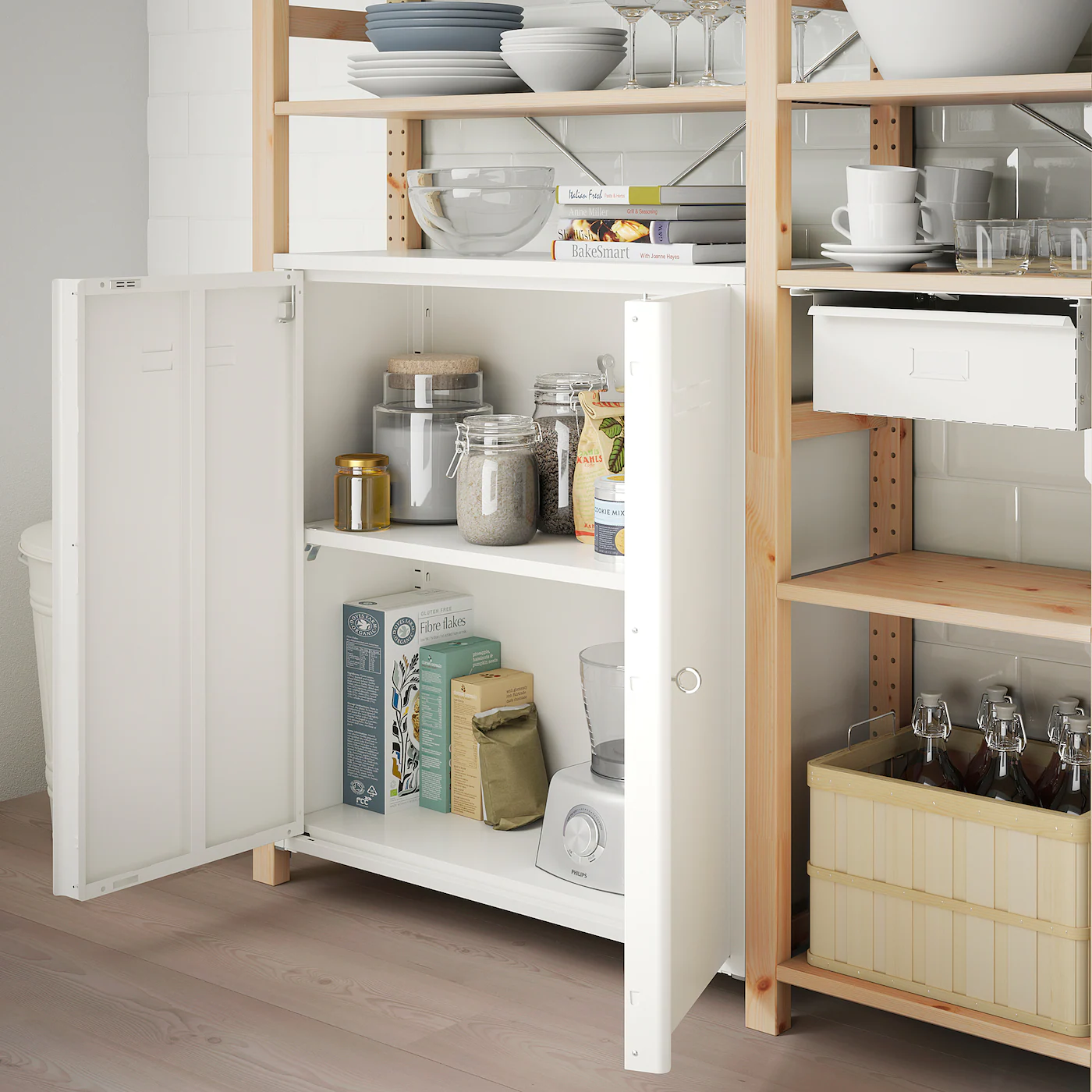 IKEA IVAR Cabinet With Doors White 31 1/2x32 5/8 " 8 IKEA IVAR Cabinet With Doors White 31 1/2x32 5/8 " - Image 6