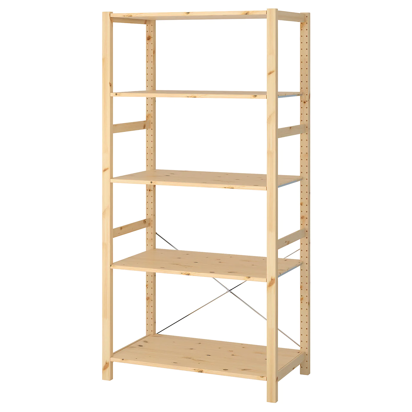 IKEA IVAR Shelf Unit Pine 35x19 5/8x70 1/2 " 2 IKEA IVAR Shelf Unit Pine 35x19 5/8x70 1/2 " -Ikea Storage solution systems Sales ivar shelf unit pine 0578810 pe669773 s5