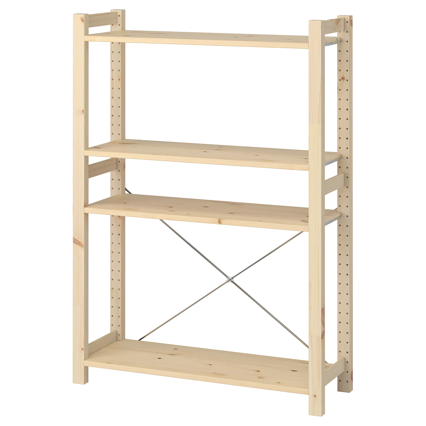 IKEA IVAR Shelf Unit Pine 35x11 3/4x48 7/8 "
