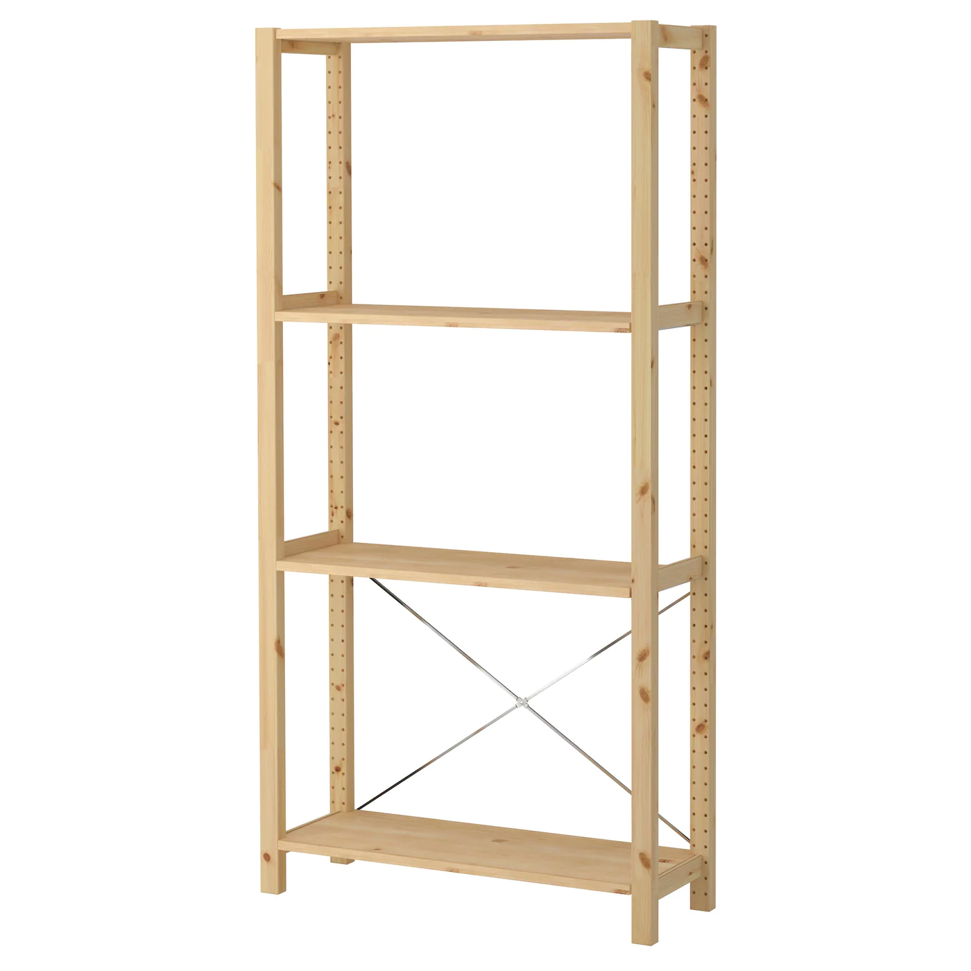 IKEA IVAR Shelving Unit Pine 35x11 3/4x70 1/2 "