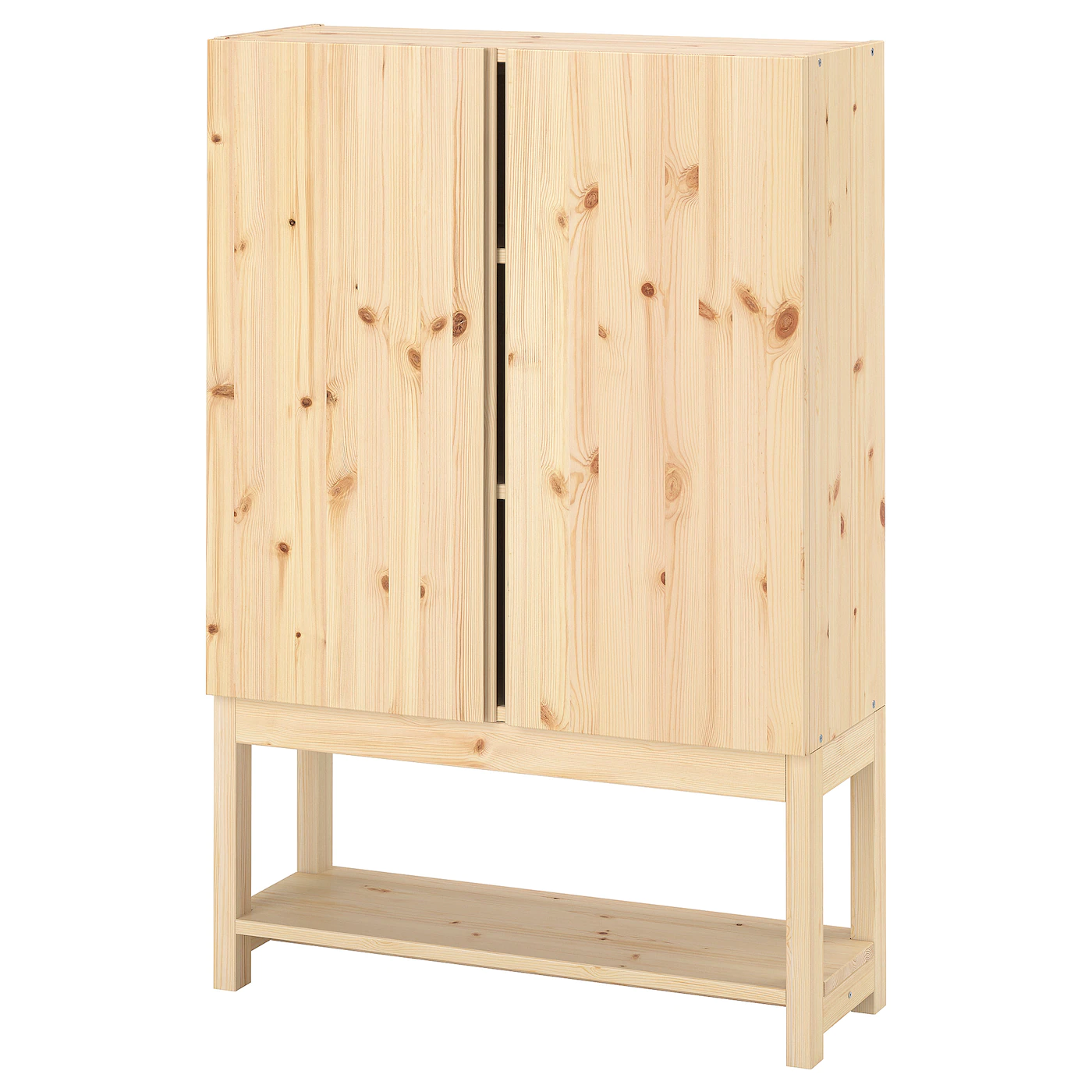 IKEA IVAR Shelving Unit With Cabinet Pine 31 1/2x11 3/4x47 1/4 " -Ikea Storage solution systems Sales ivar shelving unit with cabinet pine 1011793 pe828582 s5
