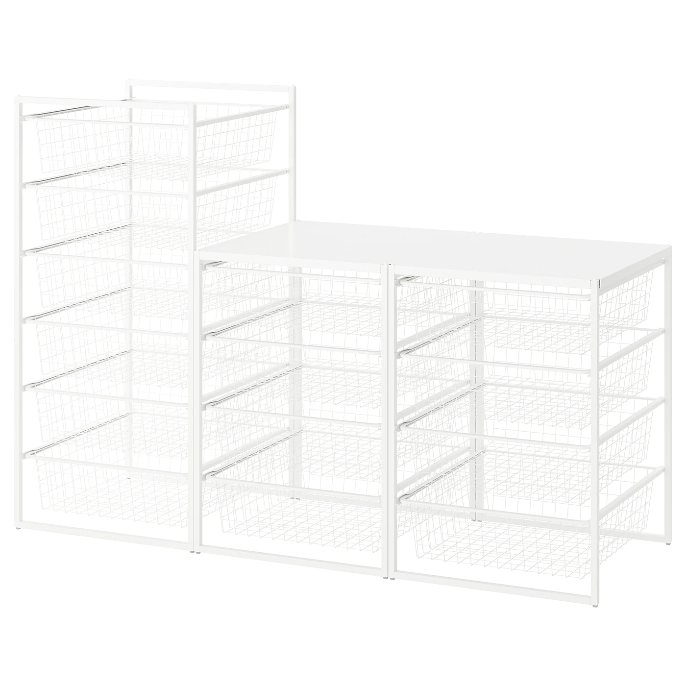 IKEA JONAXEL Storage Combination White 58 1/4x20 1/8x41 "