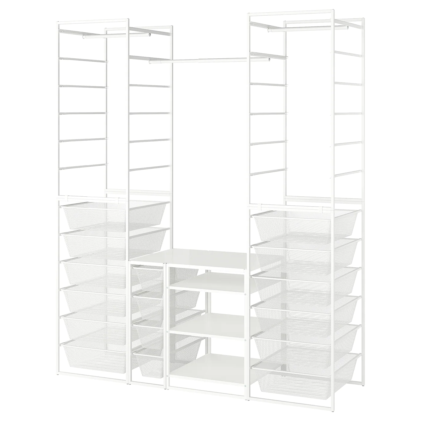 IKEA JONAXEL Wardrobe Combination White 68 1/8x20 1/8x81 1/2 "