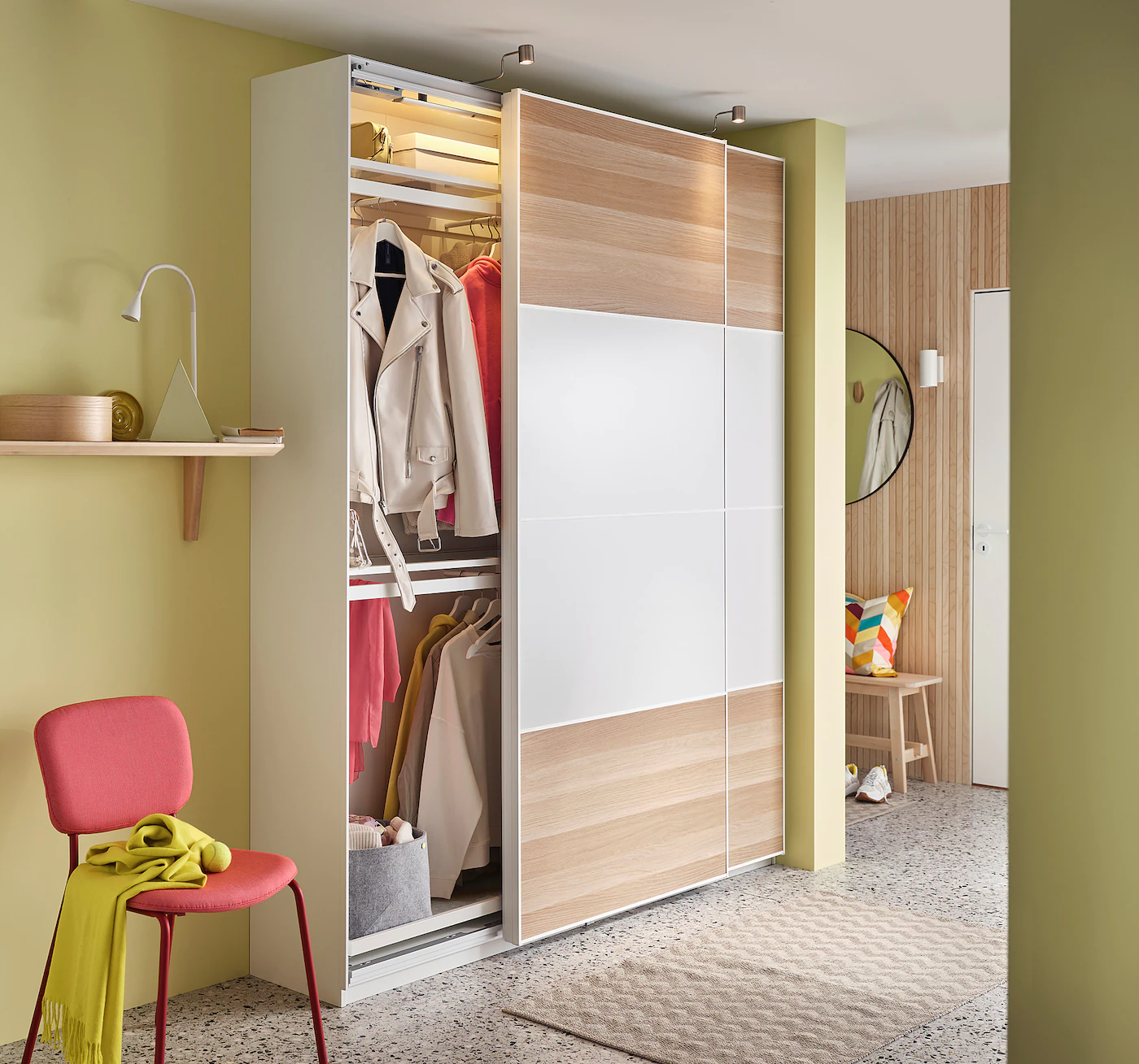 IKEA KOMPLEMENT Clothes Rod White 39 3/8x13 3/4 " 5 IKEA KOMPLEMENT Clothes Rod White 39 3/8x13 3/4 " - Image 3