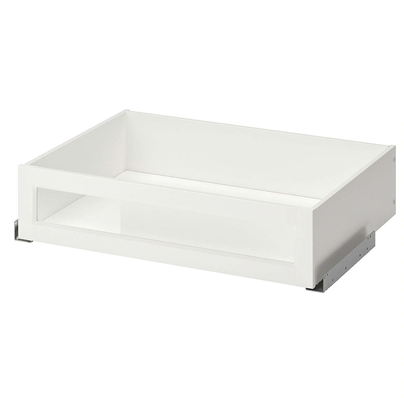 IKEA KOMPLEMENT Drawer With Framed Glass Front White 29 1/2x22 7/8 "