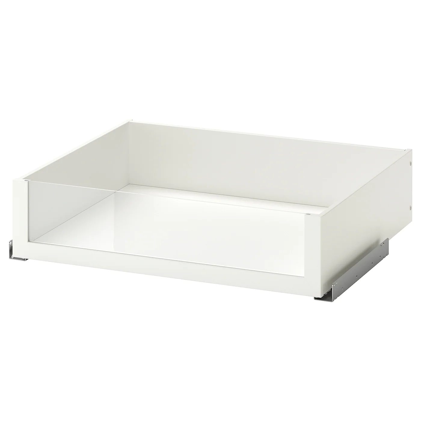 IKEA KOMPLEMENT Drawer With Glass Front White 29 1/2x22 7/8 " -Ikea Storage solution systems Sales komplement drawer with glass front white 0643621 pe701964 s5