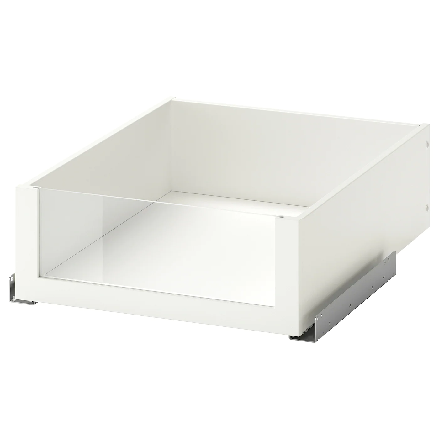 IKEA KOMPLEMENT Drawer With Glass Front White 19 5/8x22 7/8 " -Ikea Storage solution systems Sales komplement drawer with glass front white 0643628 pe701971 s5