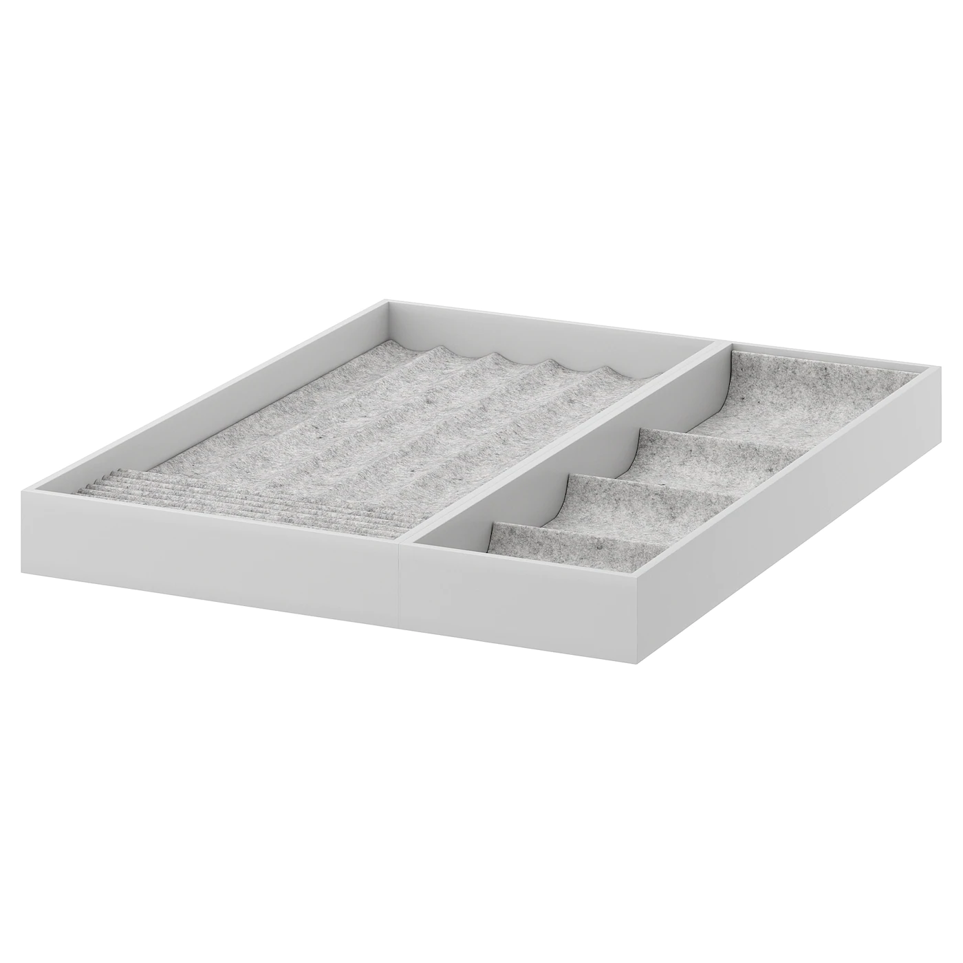 IKEA KOMPLEMENT Insert For Pullout Tray Light Gray 19 5/8x22 7/8 " 1 IKEA KOMPLEMENT Insert For Pullout Tray Light Gray 19 5/8x22 7/8 " -Ikea Storage solution systems Sales komplement insert for pull out tray light gray 0617421 pe687943 s5