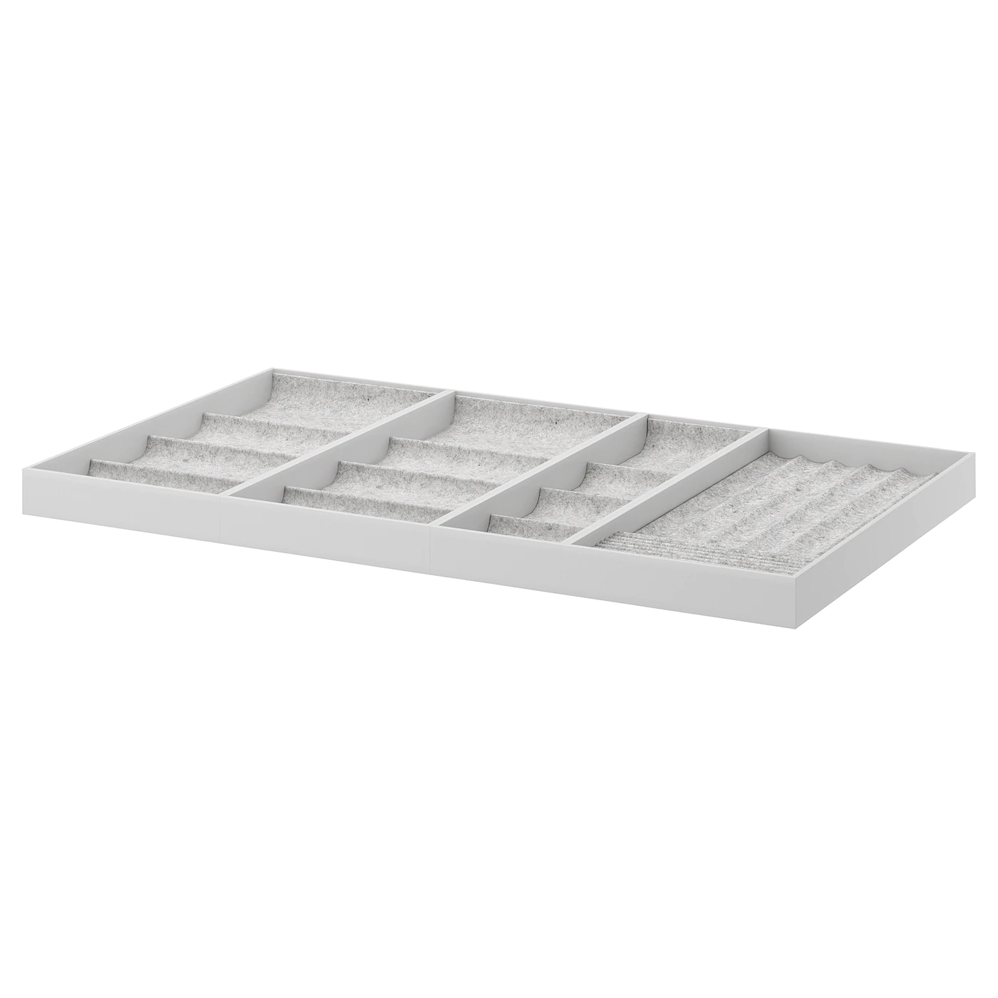IKEA KOMPLEMENT Insert For Pullout Tray Light Gray 39 3/8x22 7/8 " 1 IKEA KOMPLEMENT Insert For Pullout Tray Light Gray 39 3/8x22 7/8 " -Ikea Storage solution systems Sales komplement insert for pull out tray light gray 0617443 pe687952 s5