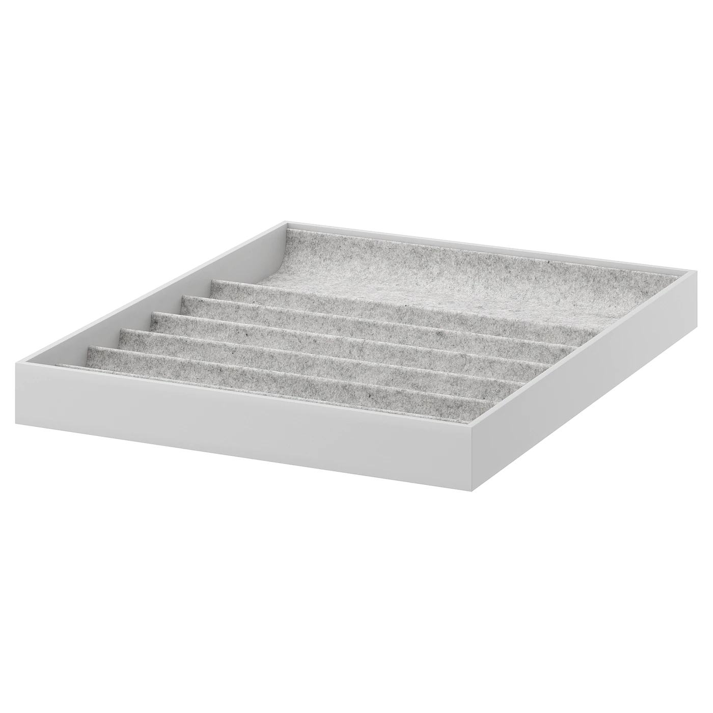 IKEA KOMPLEMENT Insert With Compartments Light Gray 15 3/4x20 7/8x2 " 2 IKEA KOMPLEMENT Insert With Compartments Light Gray 15 3/4x20 7/8x2 " -Ikea Storage solution systems Sales komplement insert with compartments light gray 0582367 pe670684 s5
