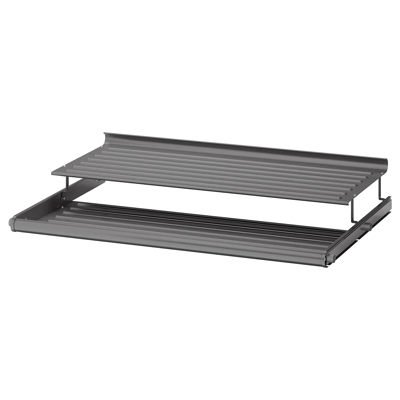 IKEA KOMPLEMENT Pullout Shoe Shelf Dark Gray 39 3/8x22 7/8 " -Ikea Storage solution systems Sales komplement pull out shoe shelf dark gray 0650382 pe706155 s5