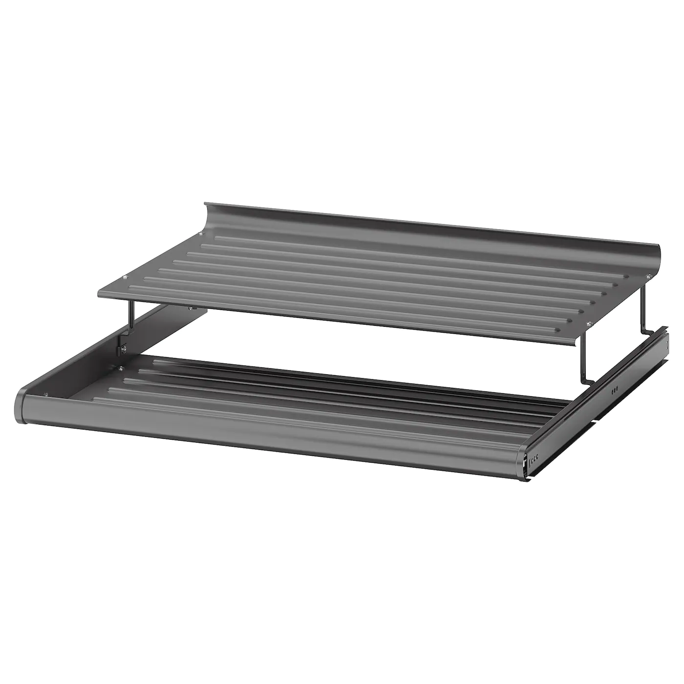 IKEA KOMPLEMENT Pullout Shoe Shelf Dark Gray 29 1/2x22 7/8 "