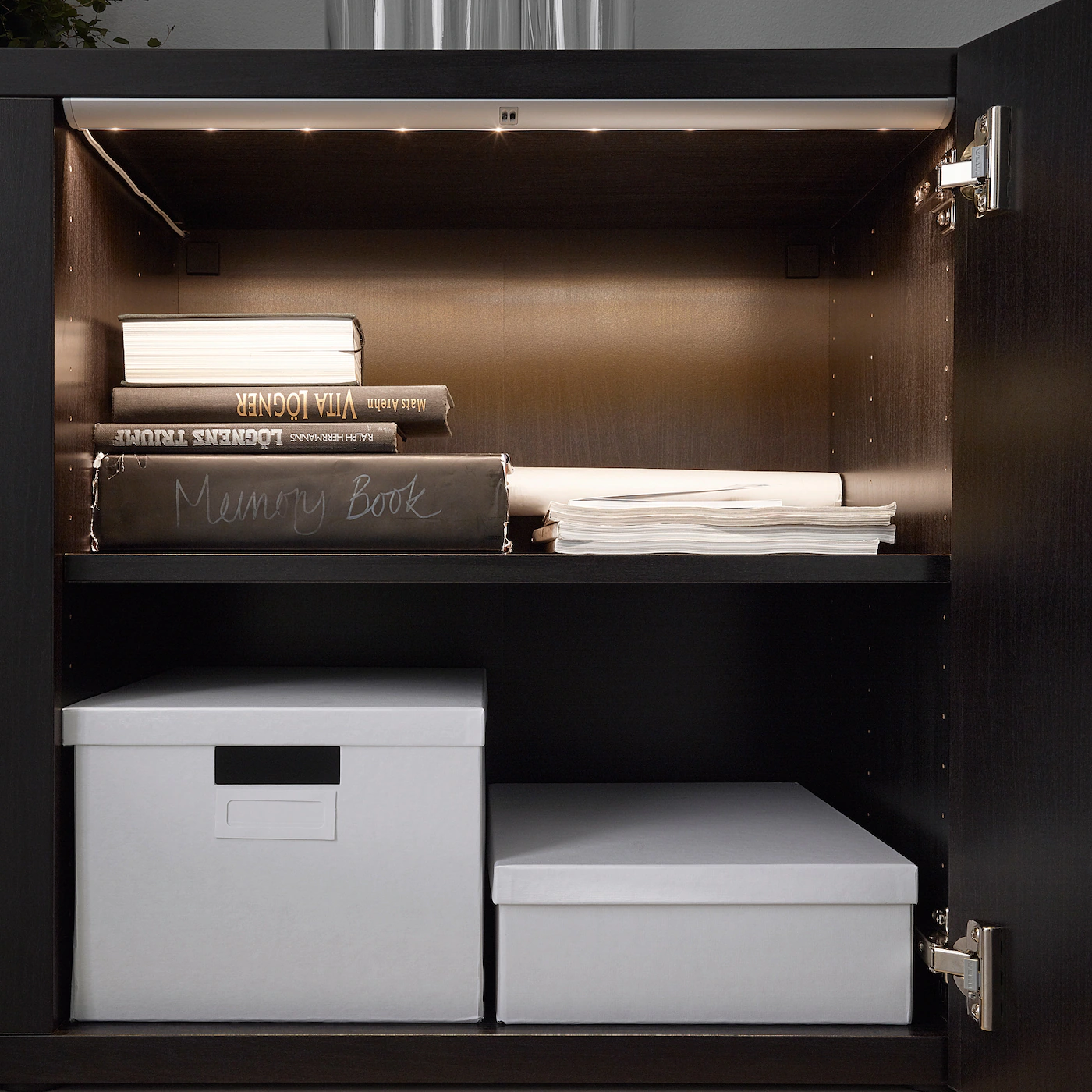 IKEA NORRFLY LED Light Strip Aluminum Color 22 " 6 IKEA NORRFLY LED Light Strip Aluminum Color 22 " - Image 5