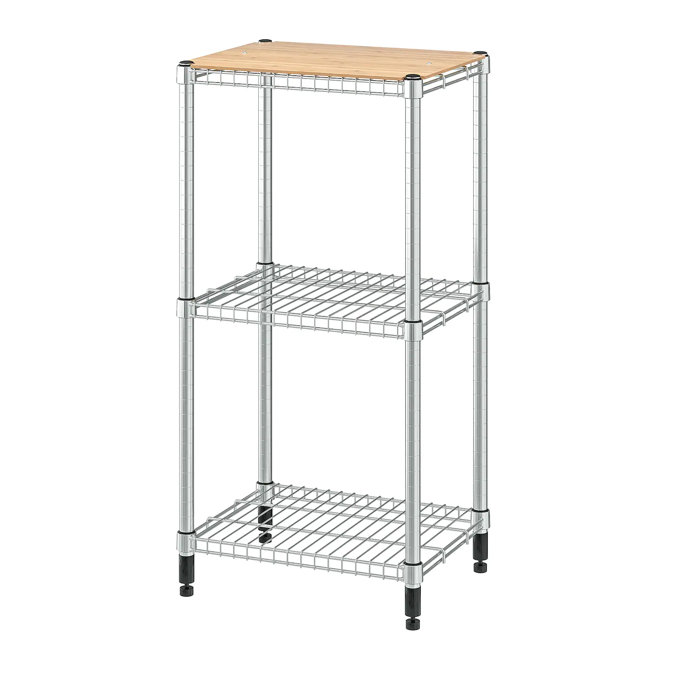 IKEA OMAR 1 Section Shelving Unit Bamboo 18 1/8x14 1/8x37 "