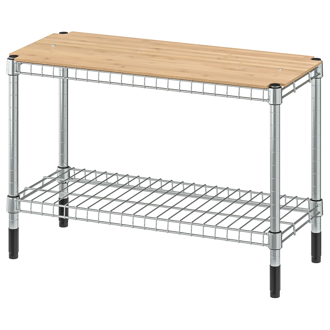 IKEA OMAR 1 Section Shelving Unit Bamboo 23 5/8x9 7/8x15 3/4 "