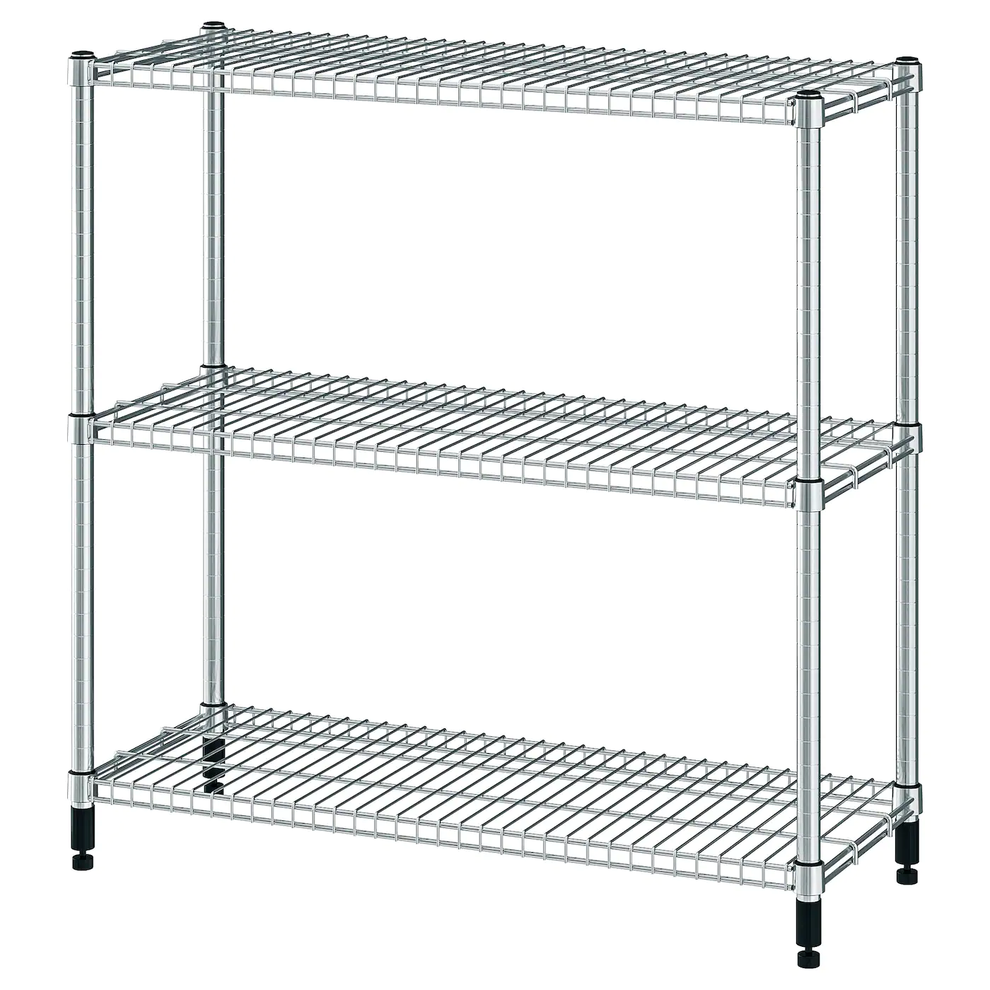 IKEA OMAR Shelf Unit Galvanized 36 1/4x14x37 "