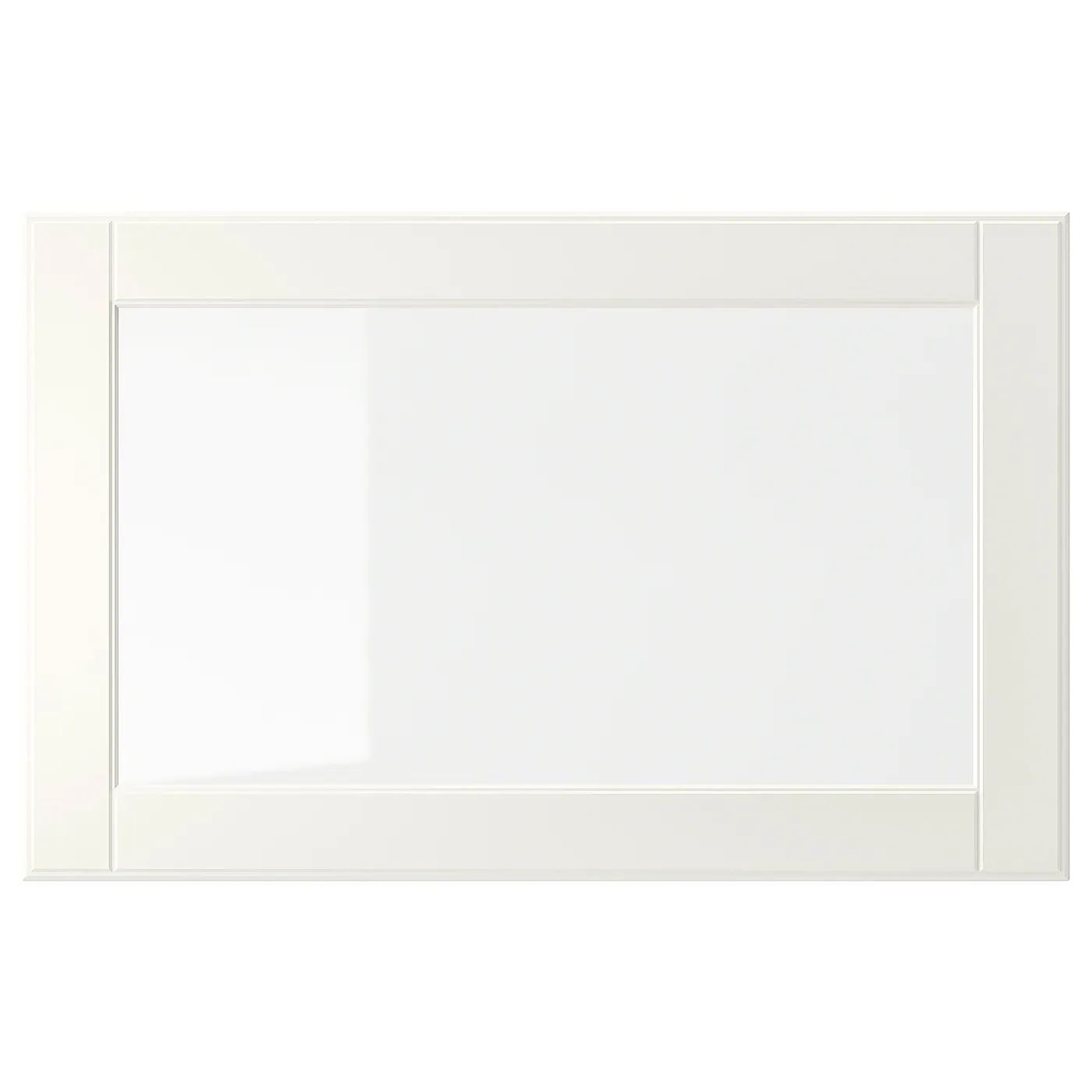 IKEA OSTVIK Glass Door White/clear Glass 23 5/8x15 "
