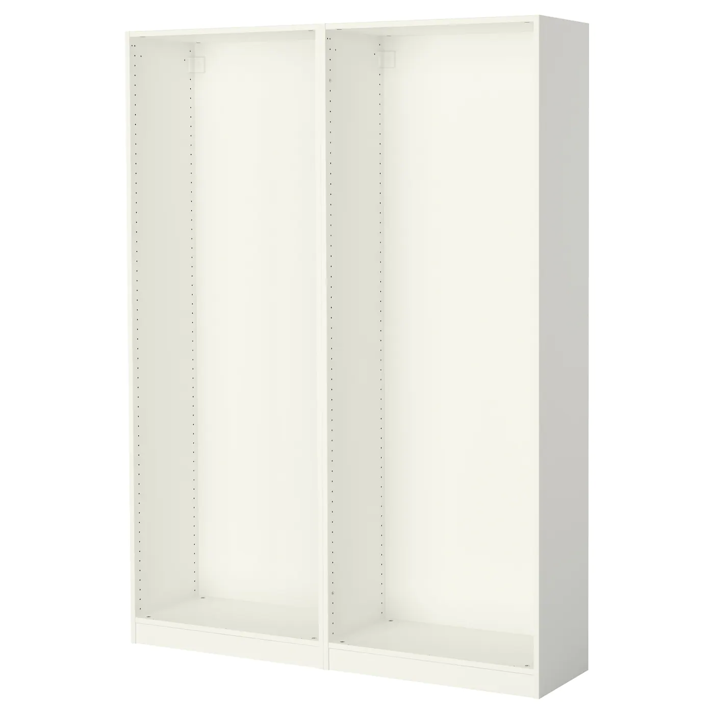 IKEA PAX 2 Wardrobe Frames White 58 7/8x13 3/4x79 1/4 "