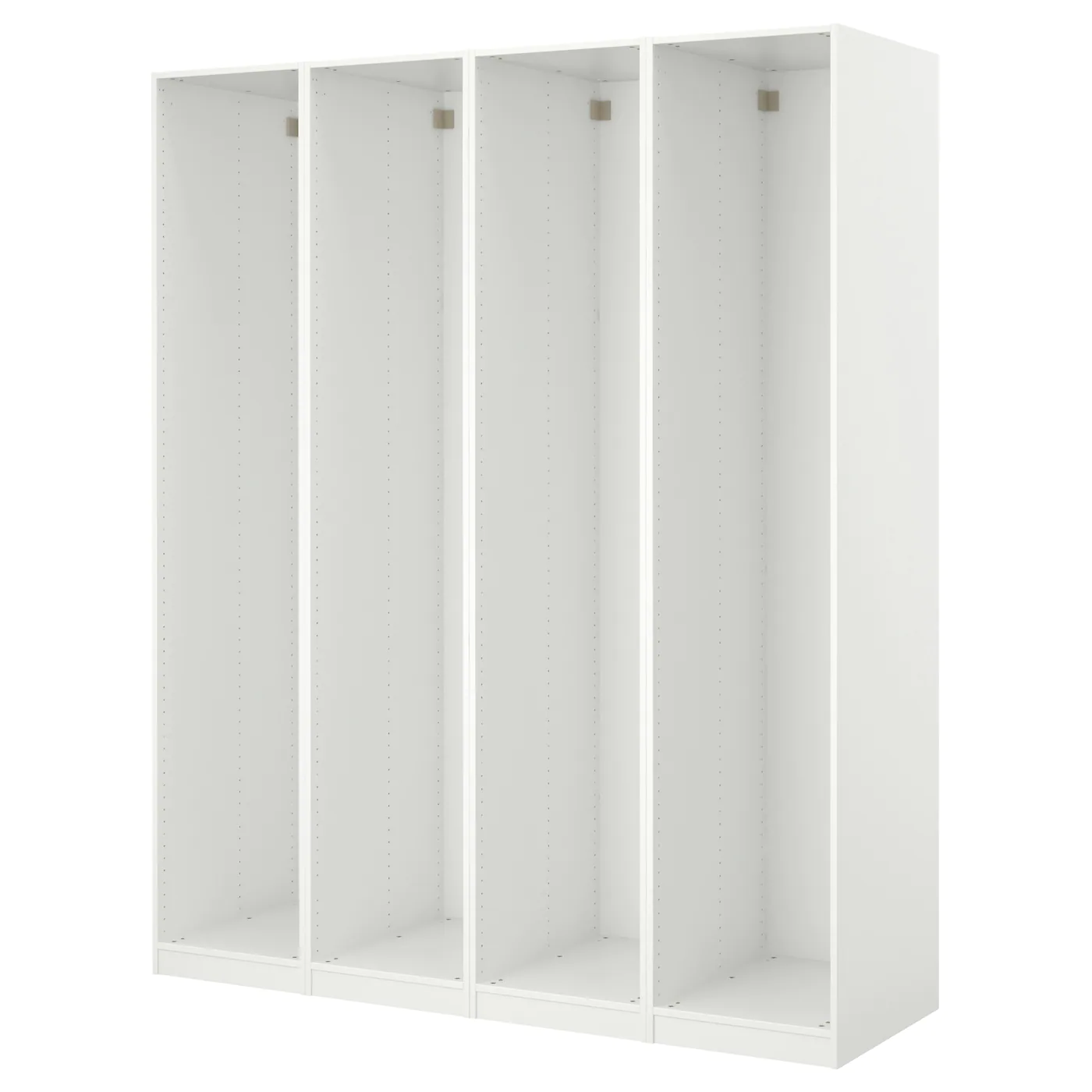 IKEA PAX 4 Wardrobe Frames White 78 5/8x22 7/8x93 1/8 " 1 IKEA PAX 4 Wardrobe Frames White 78 5/8x22 7/8x93 1/8 " -Ikea Storage solution systems Sales pax 4 wardrobe frames white 0106335 pe254373 s5 1
