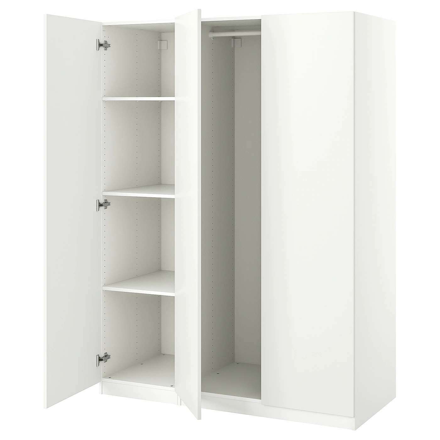 IKEA PAX / FORSAND Wardrobe Combination White 59x23 5/8x79 1/4 "
