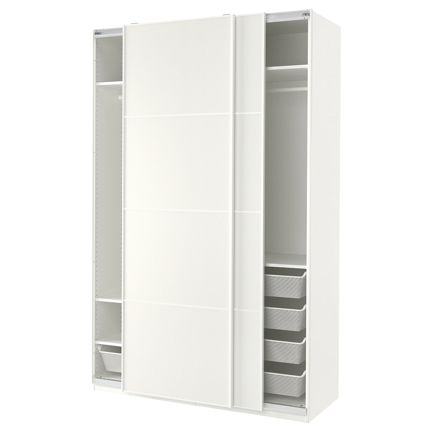 IKEA PAX / MEHAMN Wardrobe White 59x26x93 1/8 "