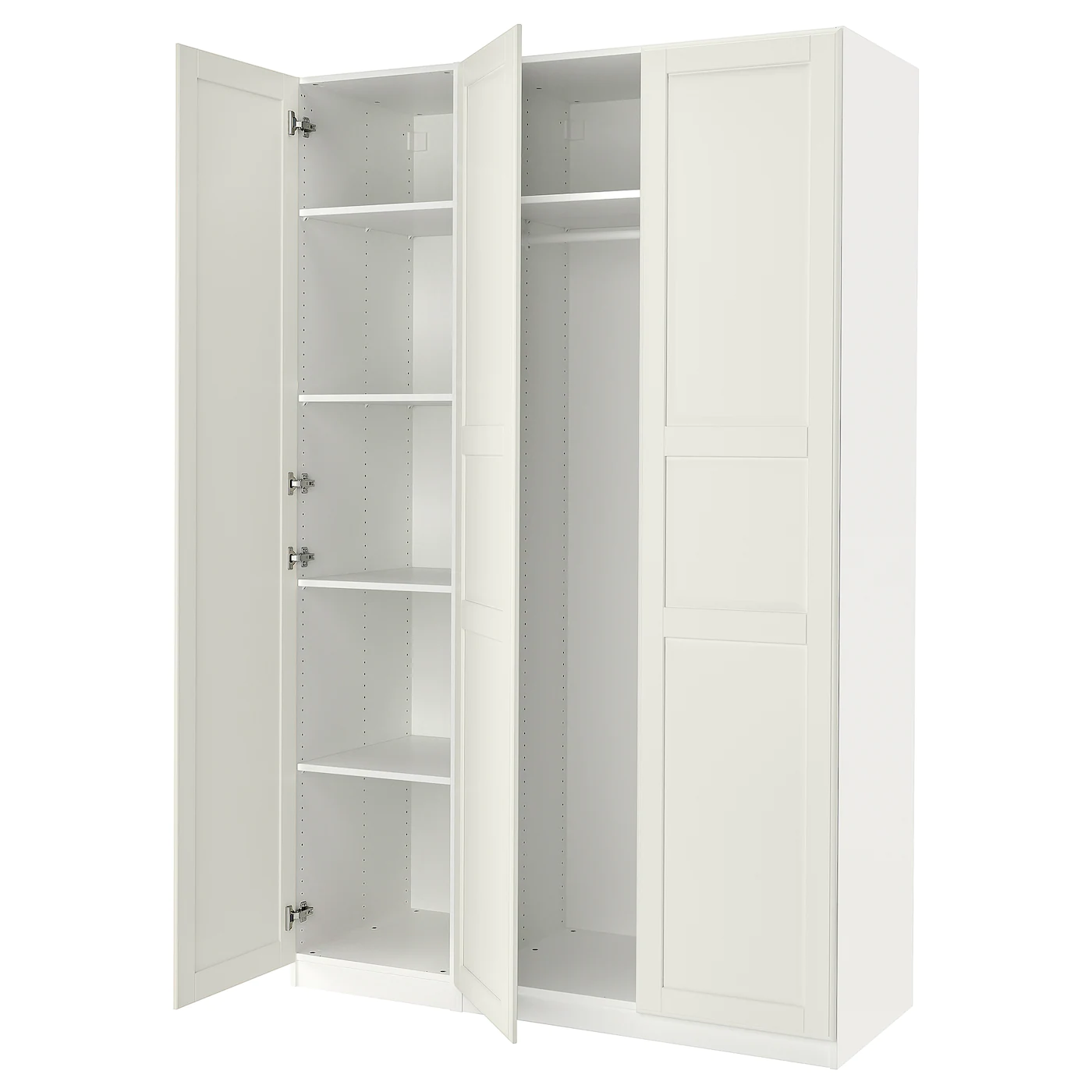 IKEA PAX / TYSSEDAL Wardrobe Combination White/mirror Glass 59x23 5/8x93 1/8 " 1 IKEA PAX / TYSSEDAL Wardrobe Combination White/mirror Glass 59x23 5/8x93 1/8 " -Ikea Storage solution systems Sales pax tyssedal wardrobe combination white mirror glass 1080731 pe858171 s5