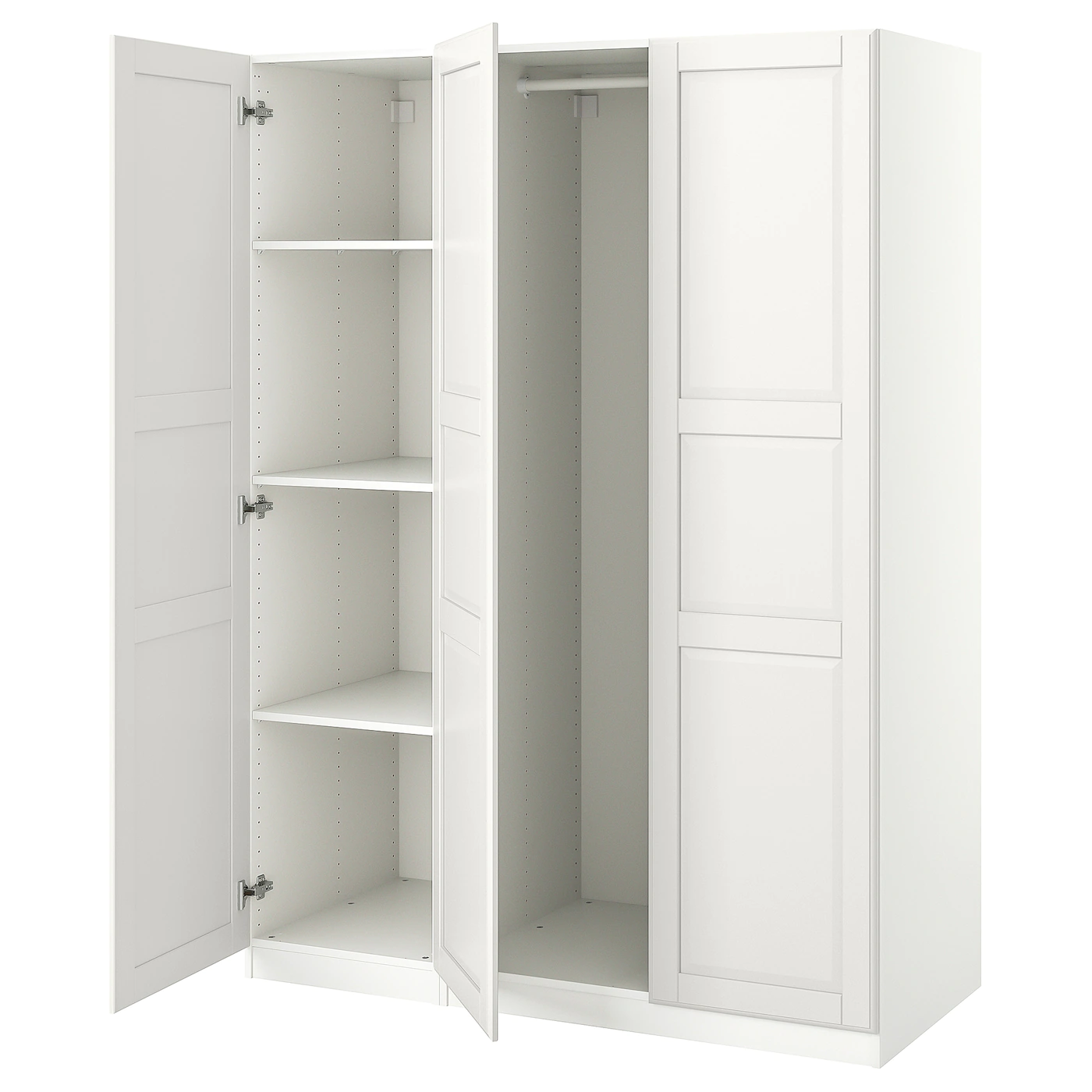 IKEA PAX / TYSSEDAL Wardrobe Combination White 59x23 5/8x79 1/4 " 1 IKEA PAX / TYSSEDAL Wardrobe Combination White 59x23 5/8x79 1/4 " -Ikea Storage solution systems Sales pax tyssedal wardrobe combination white 1024716 pe833644 s5