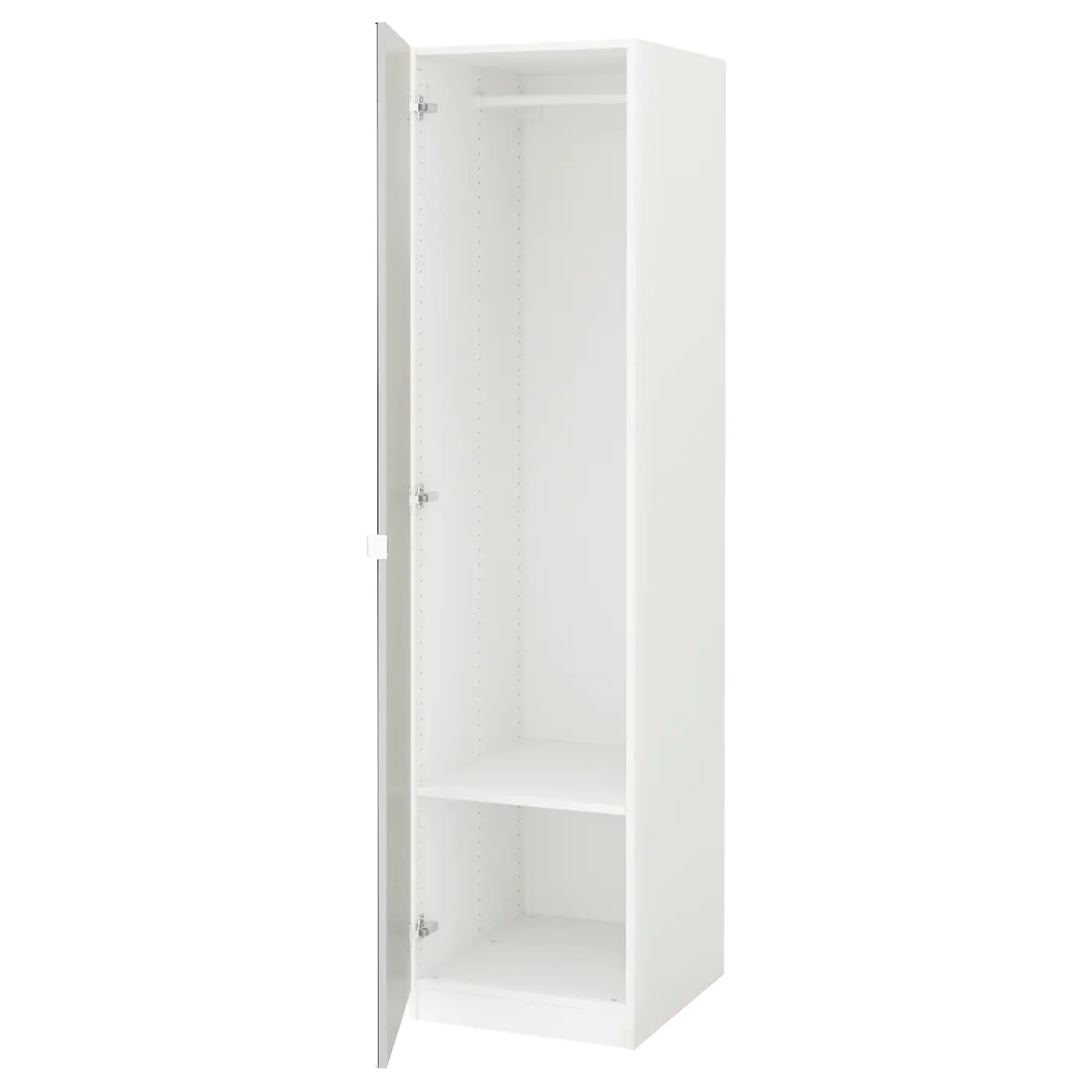 IKEA PAX Wardrobe White/Vikedal Mirror Glass 19 5/8x23 5/8x79 1/4 " -Ikea Storage solution systems Sales pax wardrobe white vikedal mirror glass 0378279 pe554785 s5