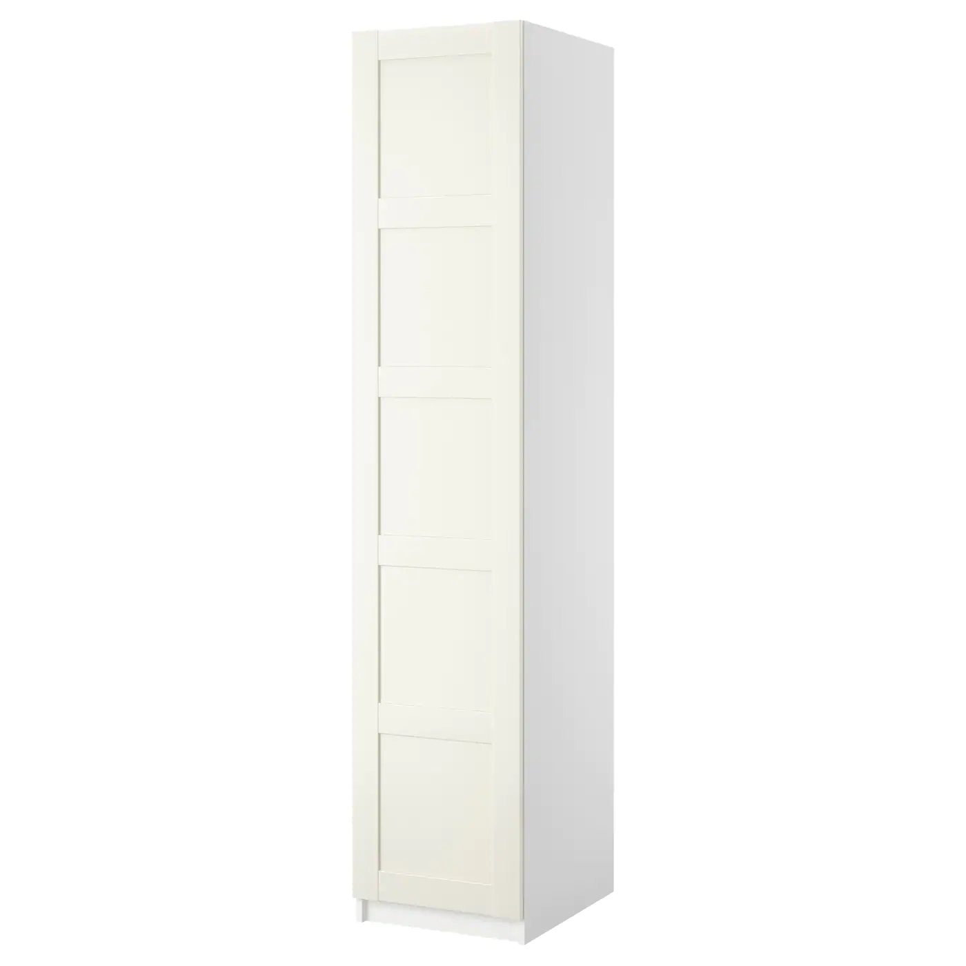 IKEA PAX Wardrobe With 1 Door White/Bergsbo White 19 5/8x23 5/8x93 1/8 " 1 IKEA PAX Wardrobe With 1 Door White/Bergsbo White 19 5/8x23 5/8x93 1/8 " -Ikea Storage solution systems Sales pax wardrobe with 1 door white bergsbo white 0096108 pe235585 s5 1